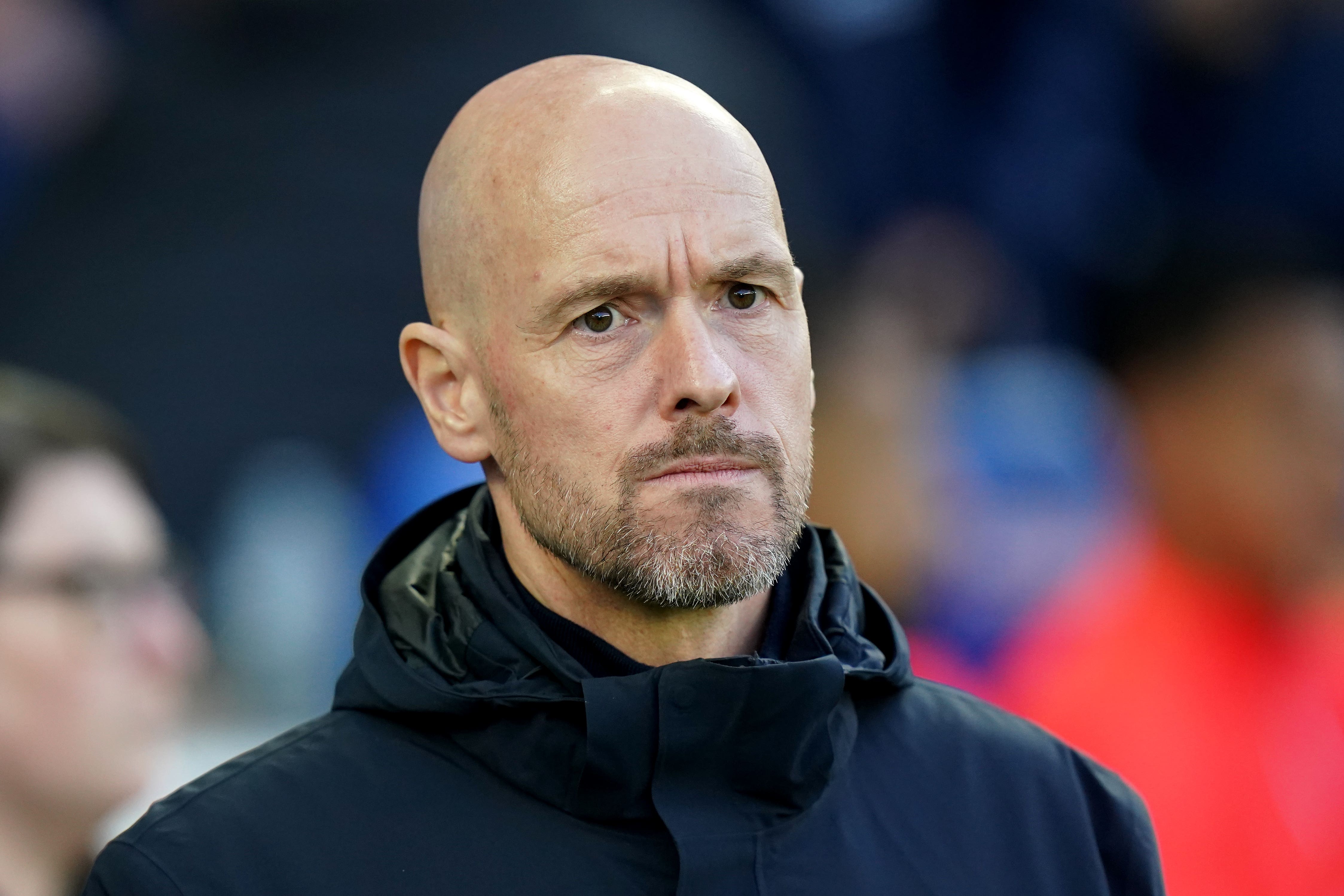 Erik ten Hag was frustrated by defeat (Adam Davy/PA)