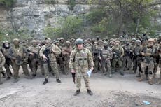 Ukraine-Russia war – live: Wagner group to be labelled terrorists as Putin’s troops ‘abandon’ Bakhmut
