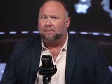 Sandy Hook denier Alex Jones finds himself at centre of hoax Tucker Carlson call