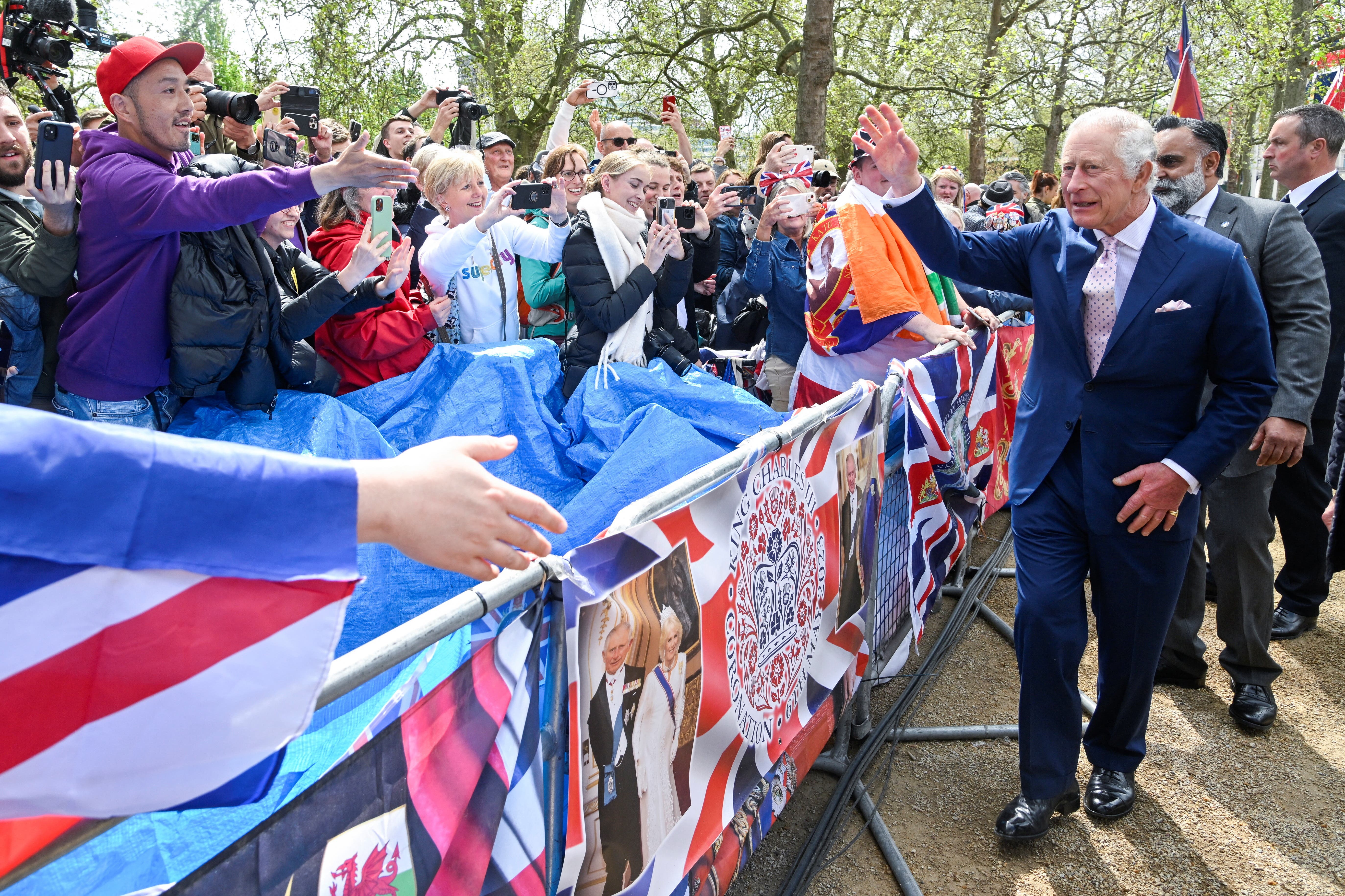 After months of planning and preparation, the day of the King’s coronation is here (Hugo Burnand/Royal Household/PA)