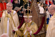 Coronation – live: King Charles III and Queen Camilla crowned in historic ceremony