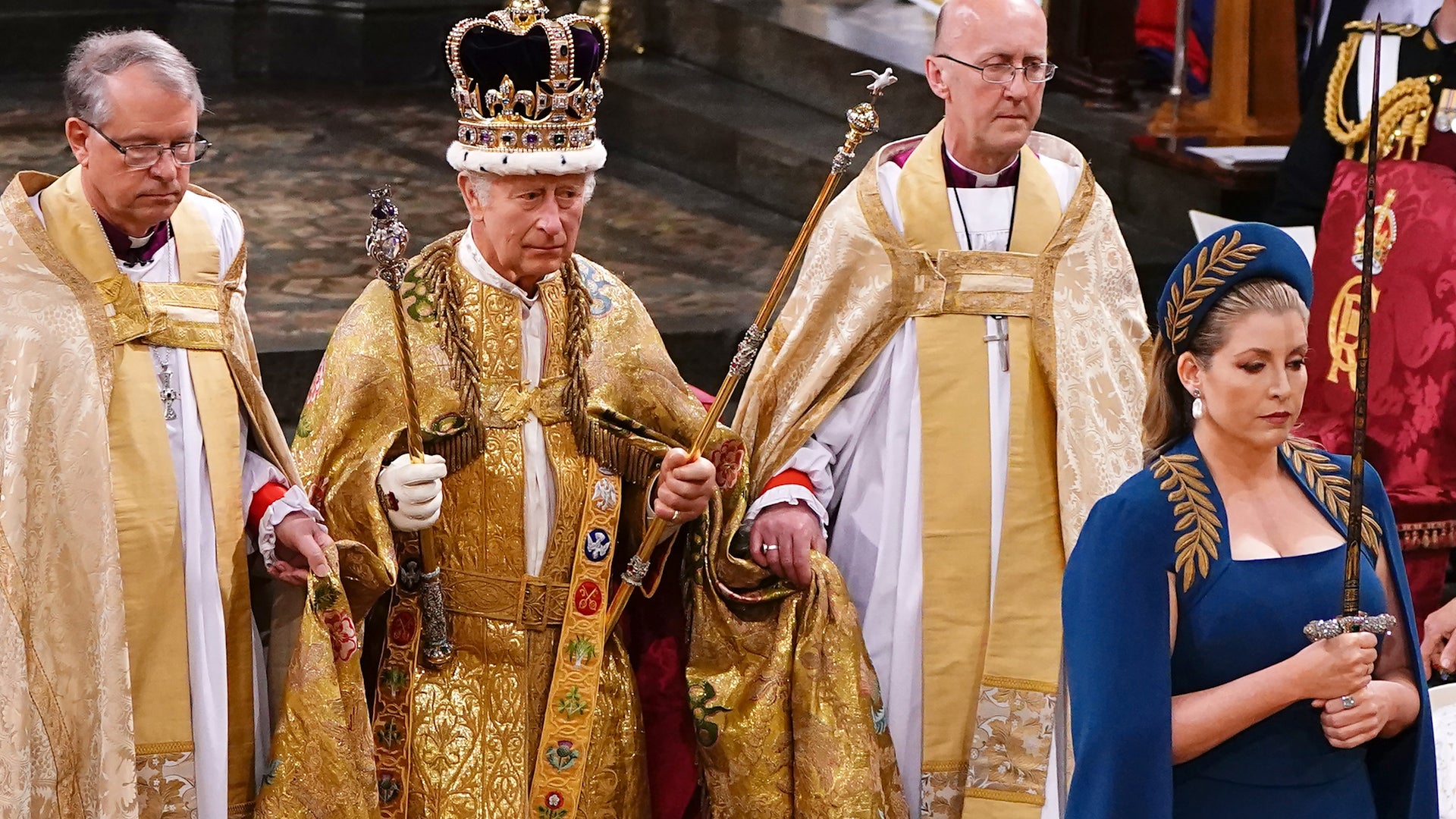 Why was Penny Mordaunt involved in the coronation ceremony?