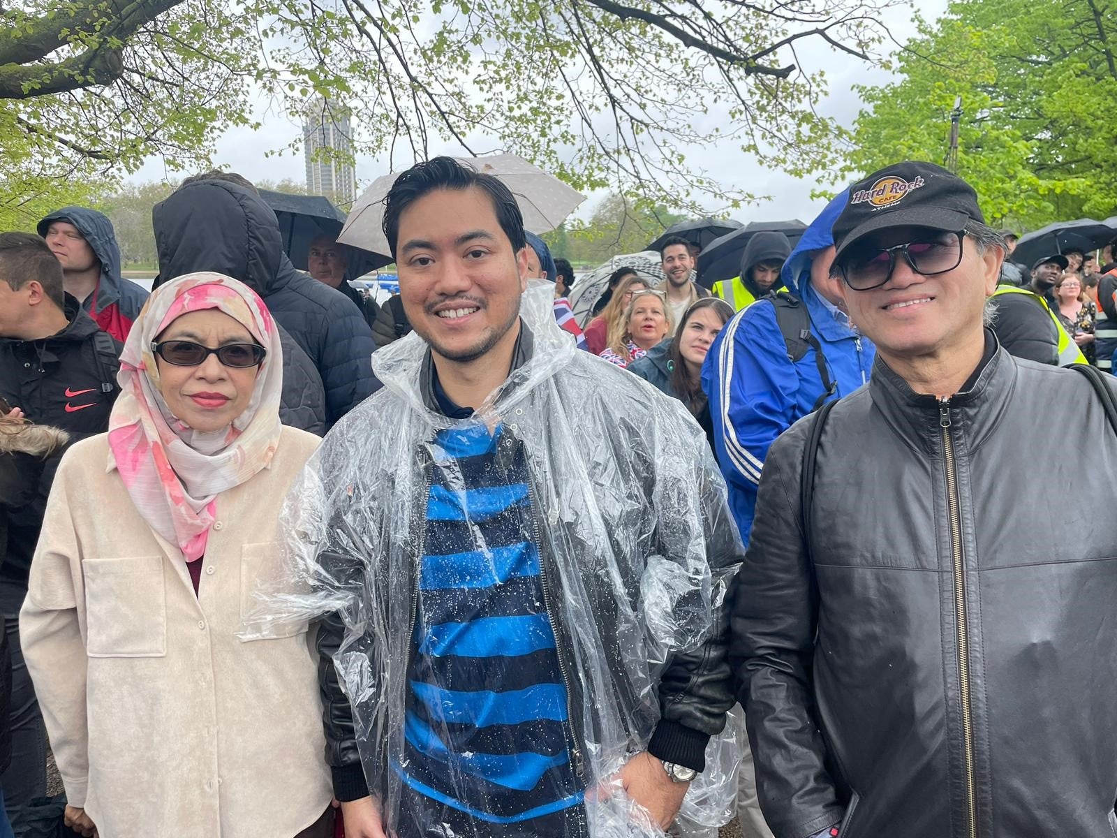 Daniel Ismail had flown all the way from Malaysia with his family