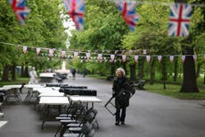 Coronation – live: Street parties and concert after King Charles III crowned in historic event