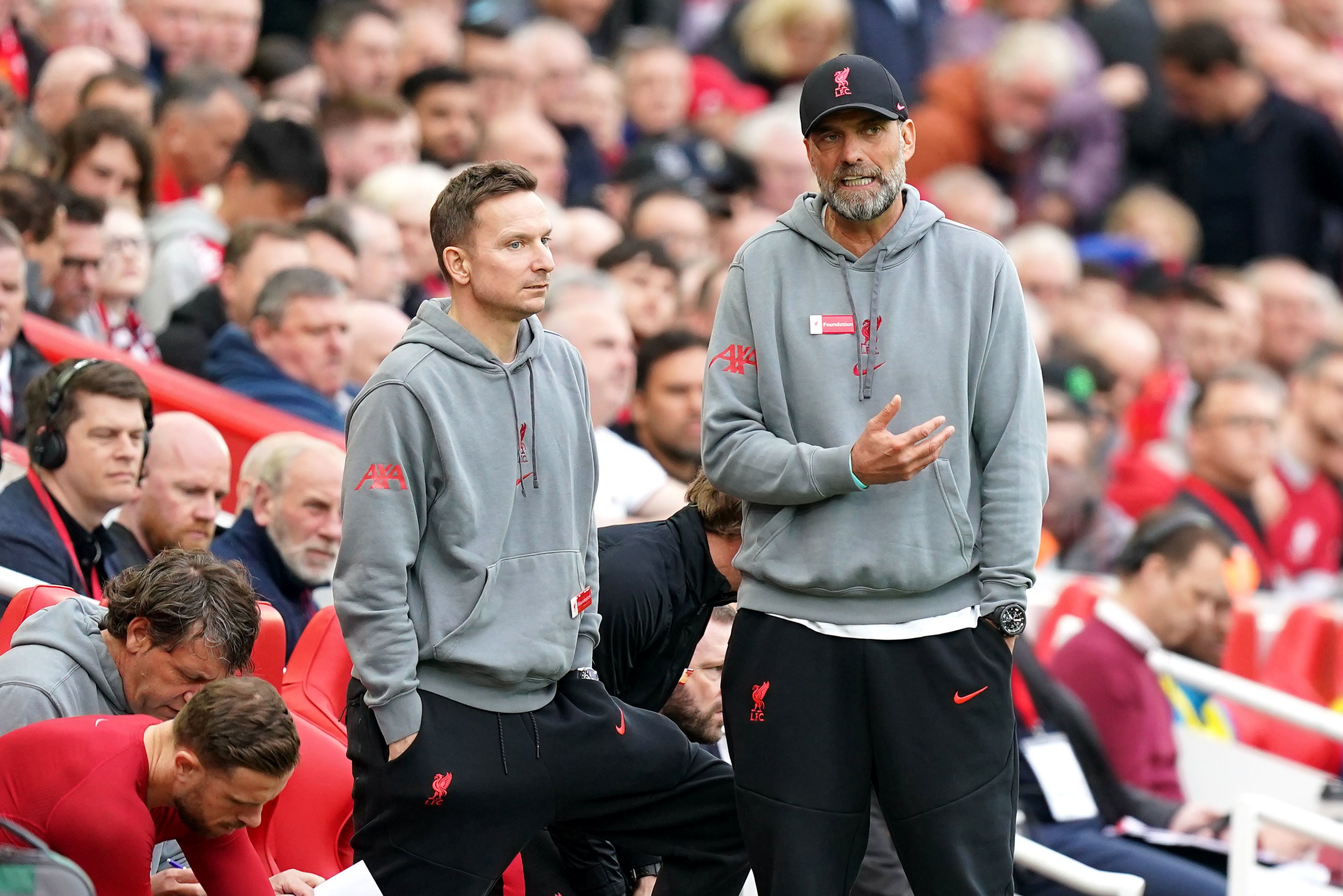 Klopp’s assistant Pep Lijnders will also depart Anfield