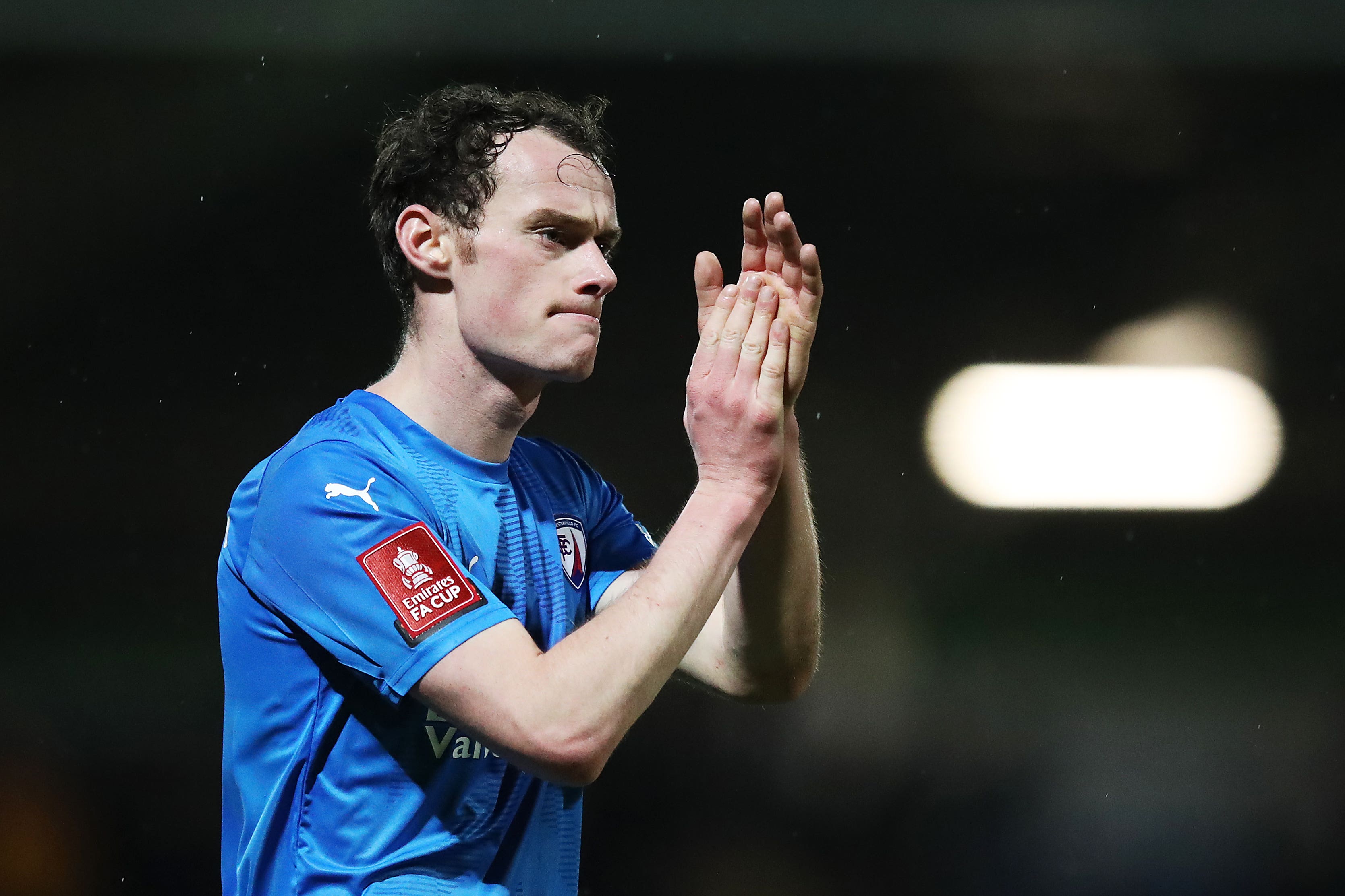 Liam Mandeville sent Chesterfield to Wembley (Isaac Parkin/PA)