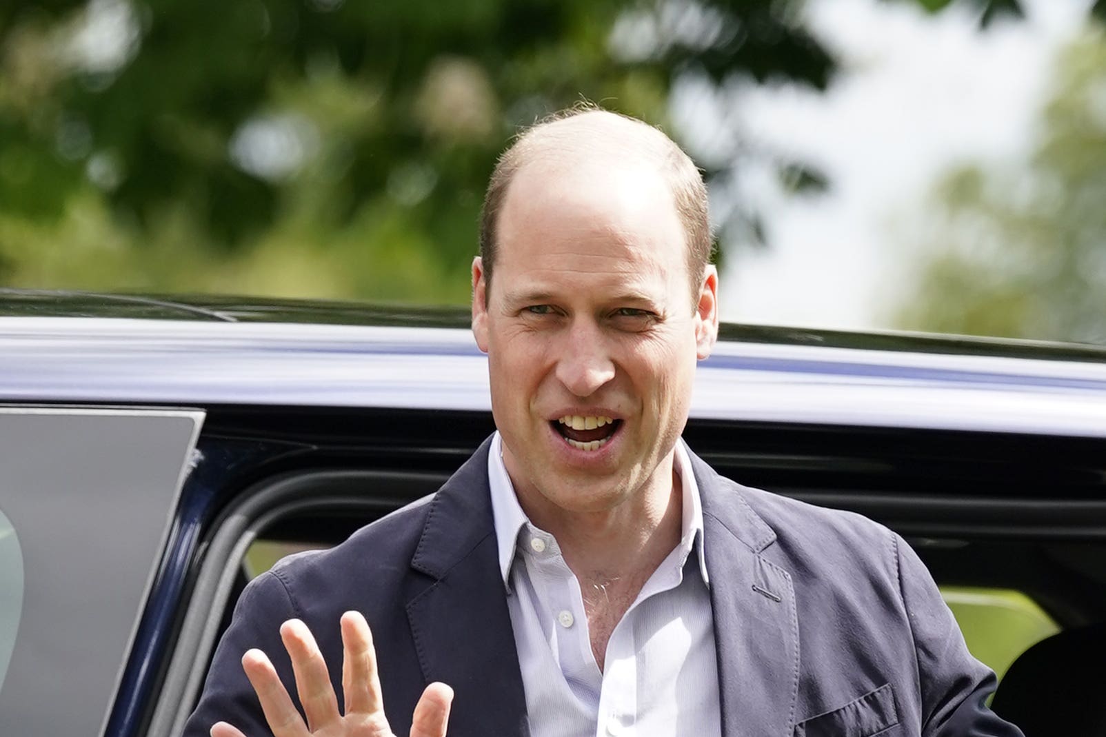 The Prince of Wales paid tribute to the King (Andrew Matthews/PA)