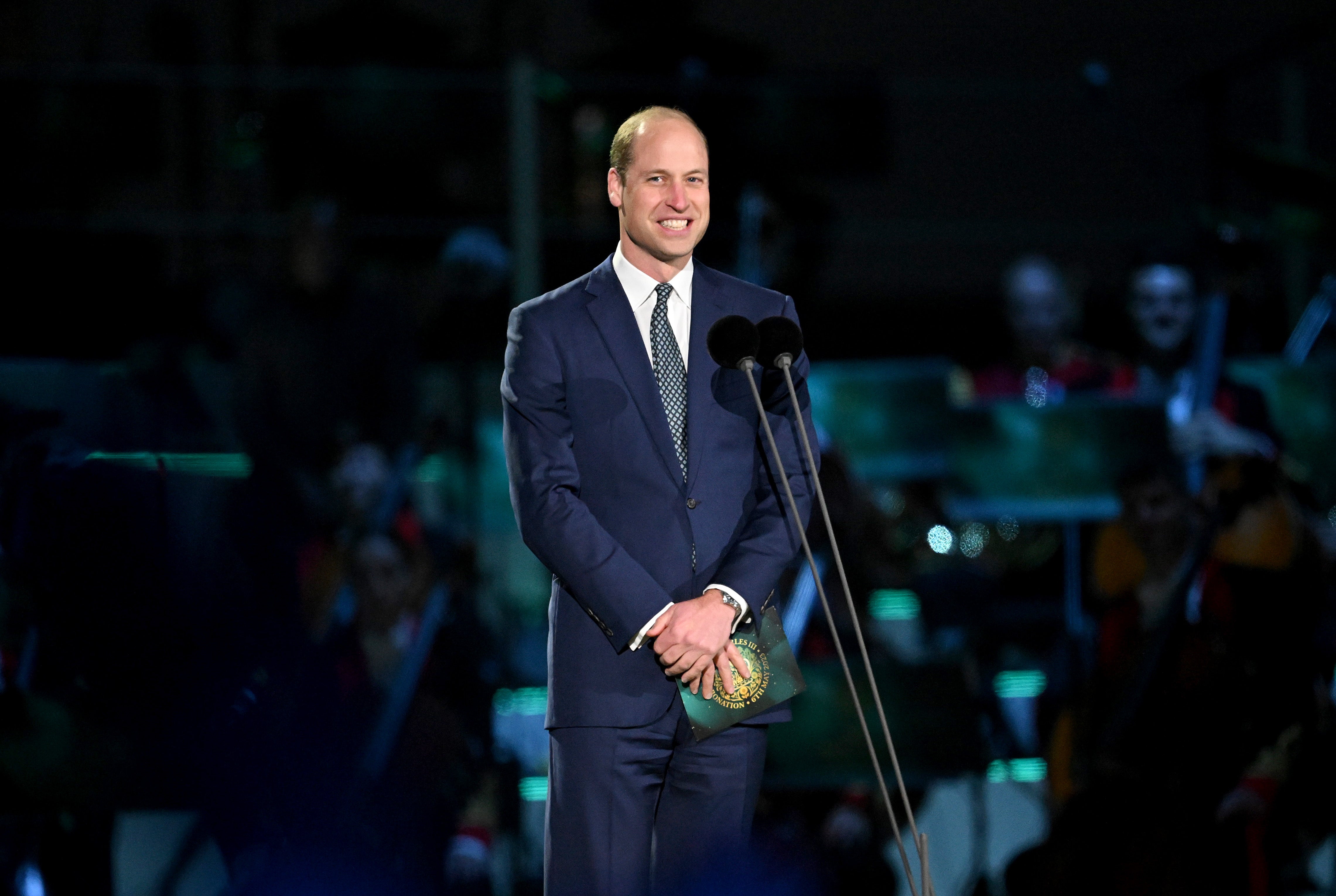 William takes to the stage in Windsor