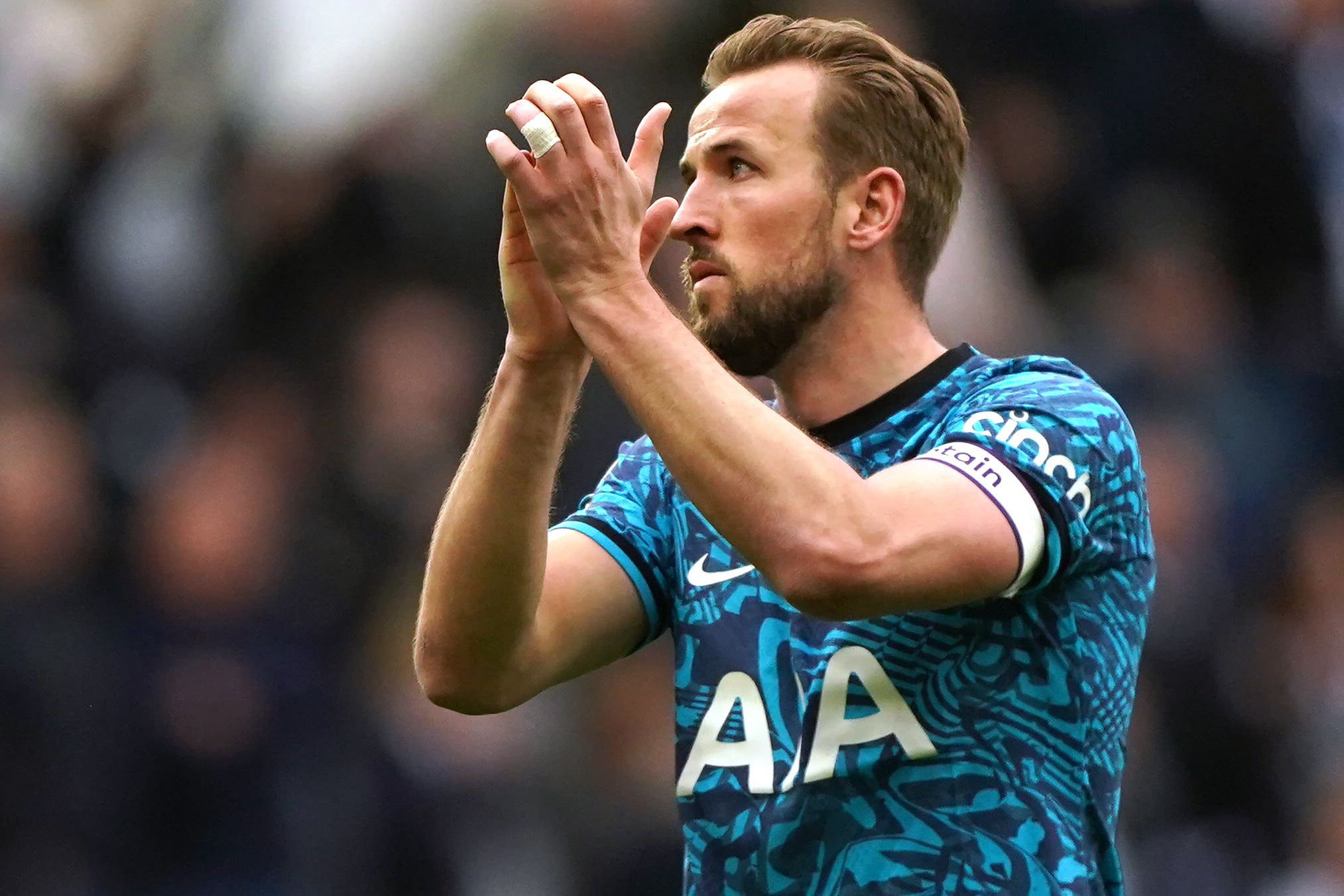 Harry Kane has 209 Premier League goals (Owen Humphreys/PA)