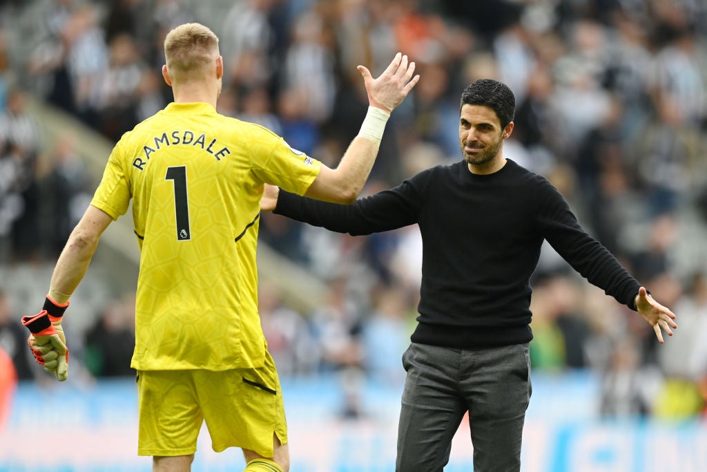 Ramsdale praised the Arsenal fans for their support since he joined in 2021