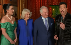 American Idol fans think is Katy Perry ‘tongue-tied’ in surprise Charles and Camilla cameo