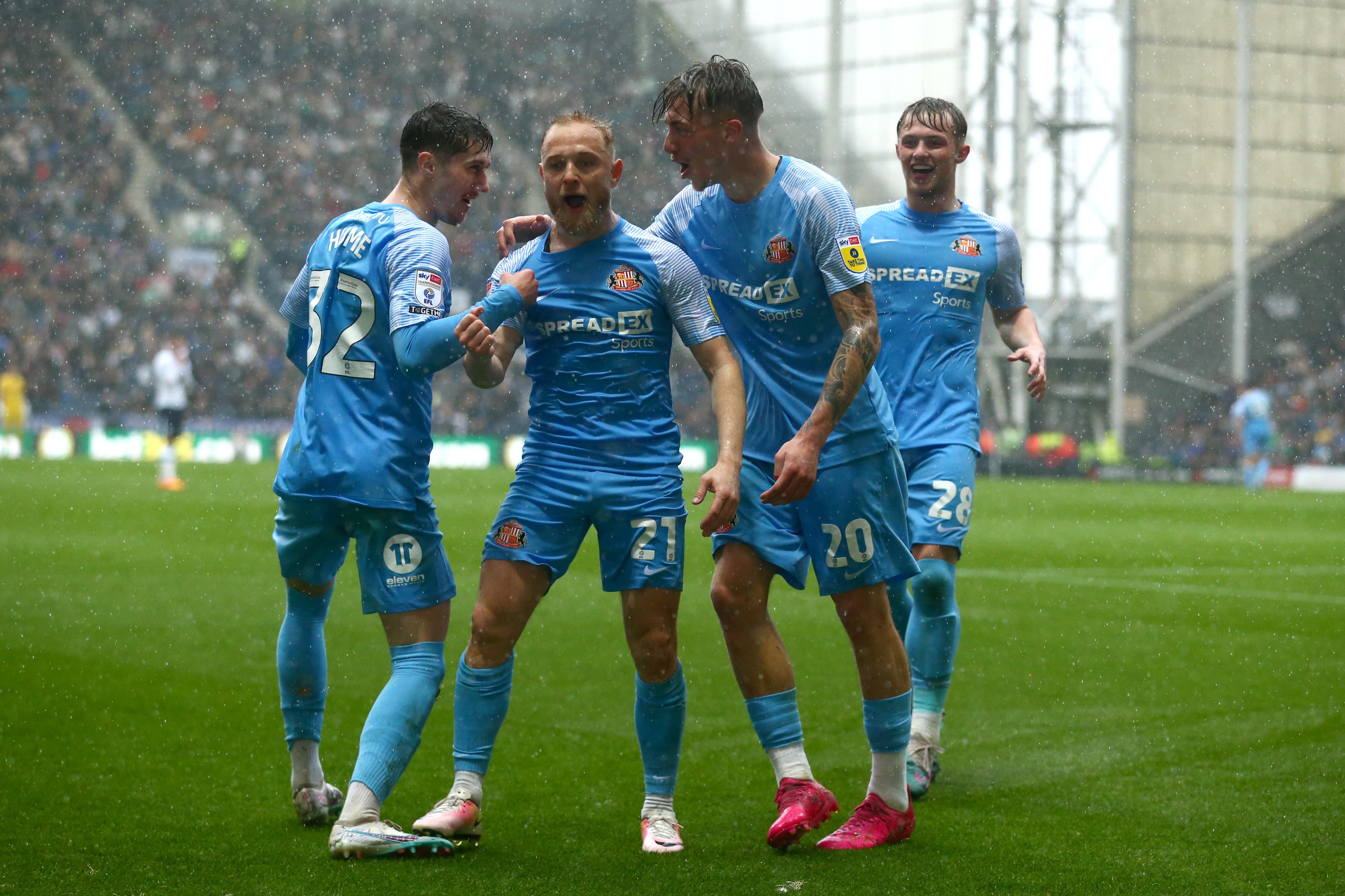 Sunderland beat Preston to snatch a play-off spot (Tim Markland/PA)