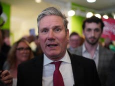 Keir Starmer to warn shadow cabinet ‘hardest part’ still ahead if Labour wants general election win