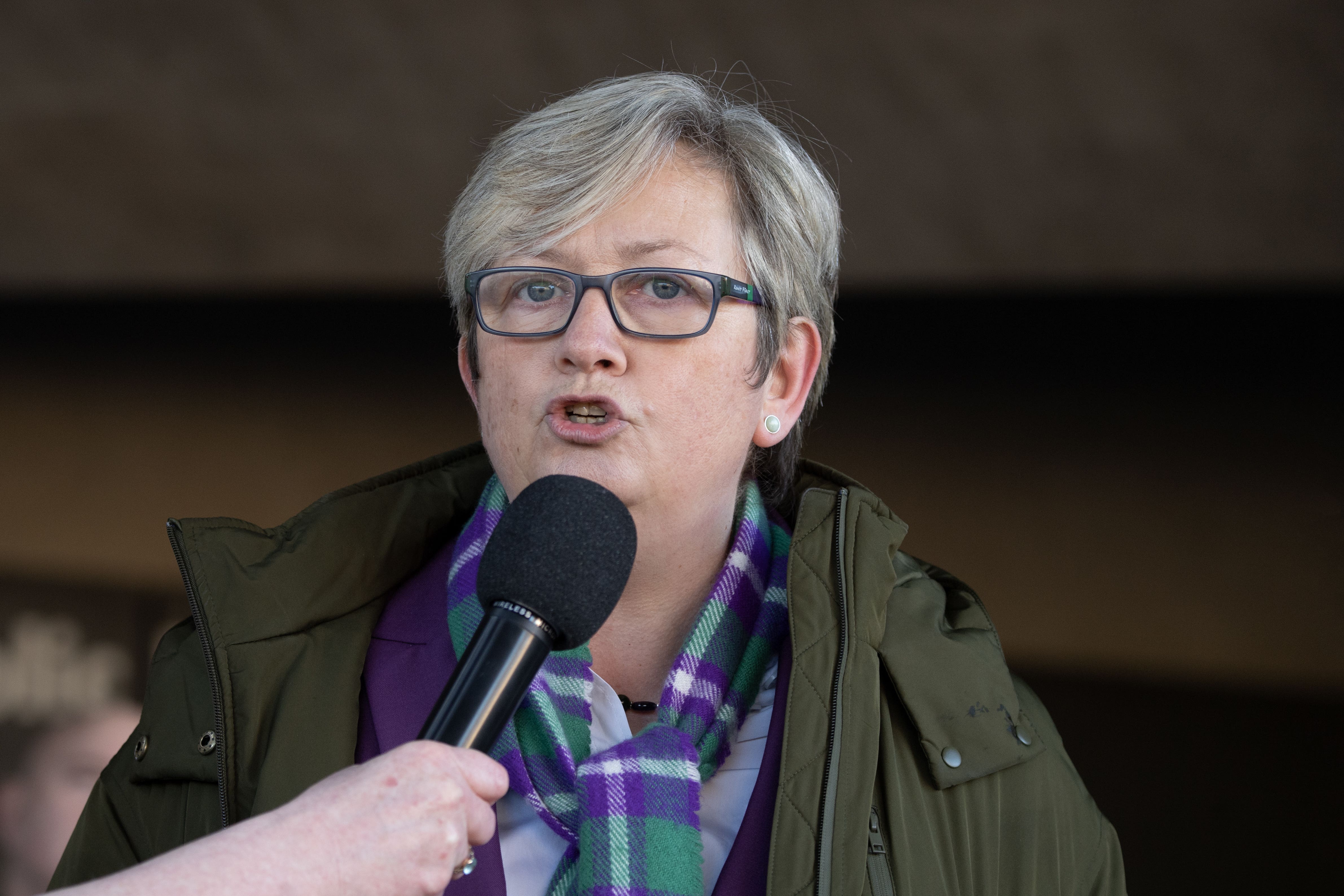 Joanna Cherry has threatened to take an Edinburgh comedy club to court (Lesley Martin/PA)