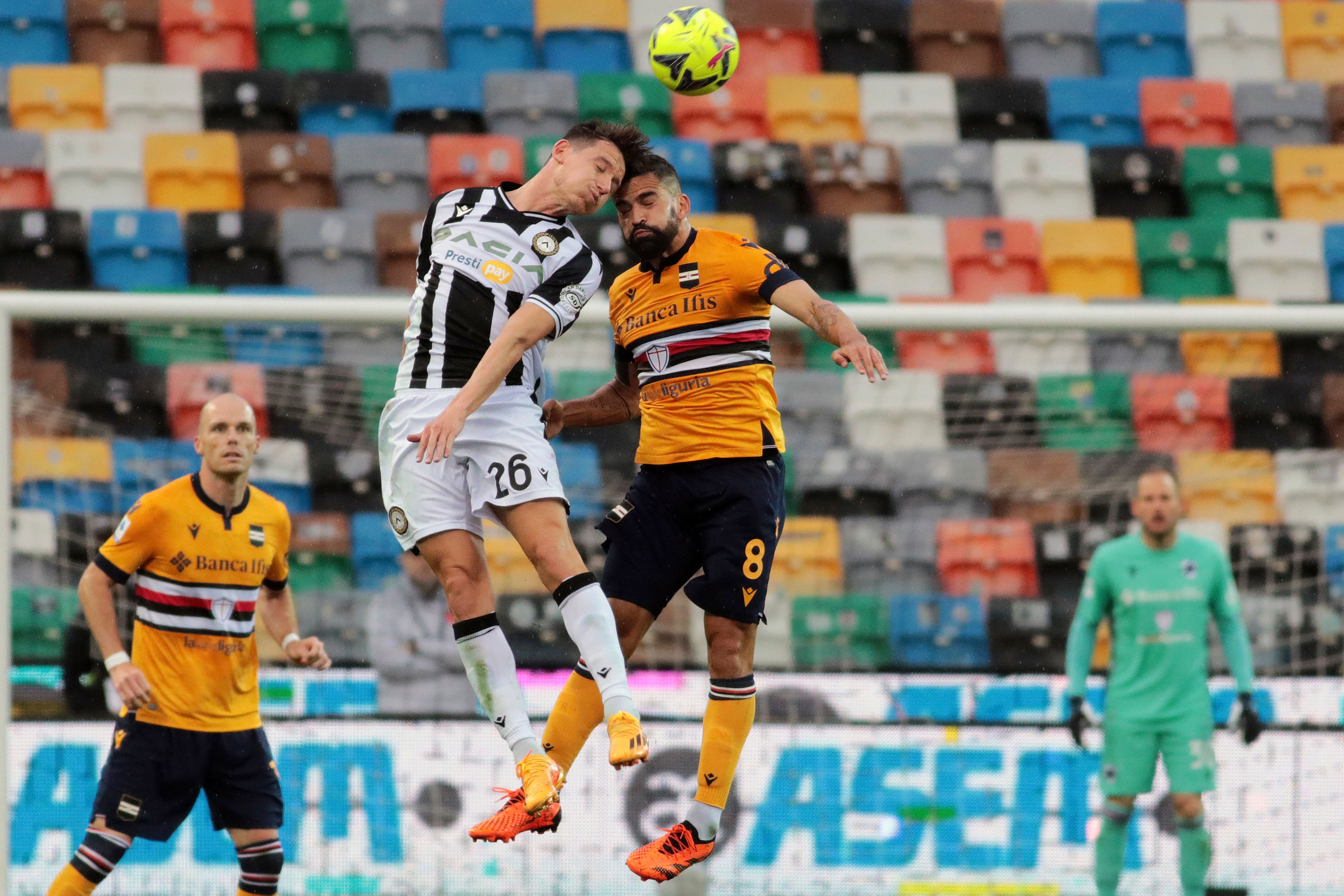 Sampdoria have been relegated from Serie A for the first time in over a decade (Andrea Bressanutti/AP)