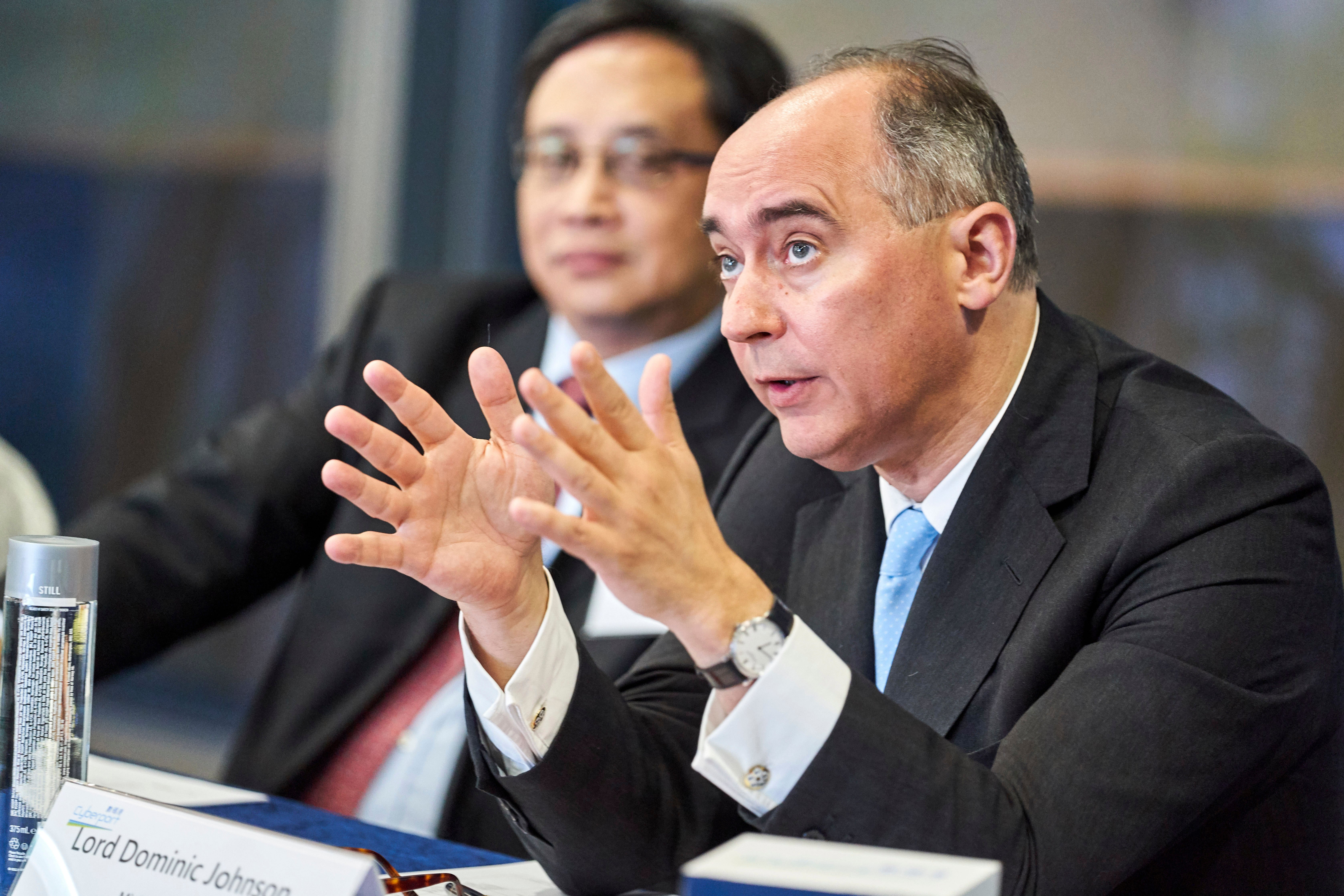 Hong Kong Britain Minister Visit