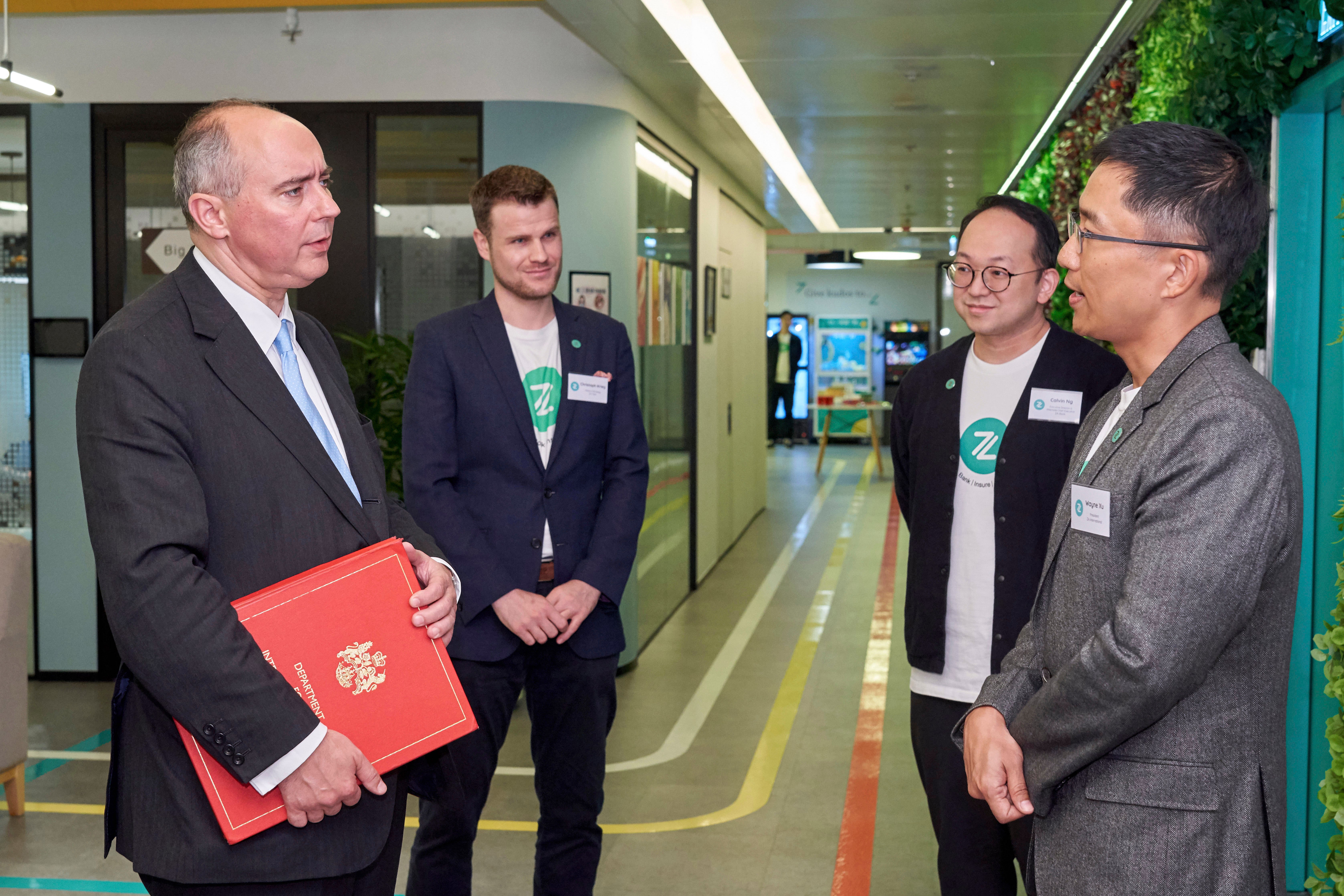 Hong Kong UK Minister Visit