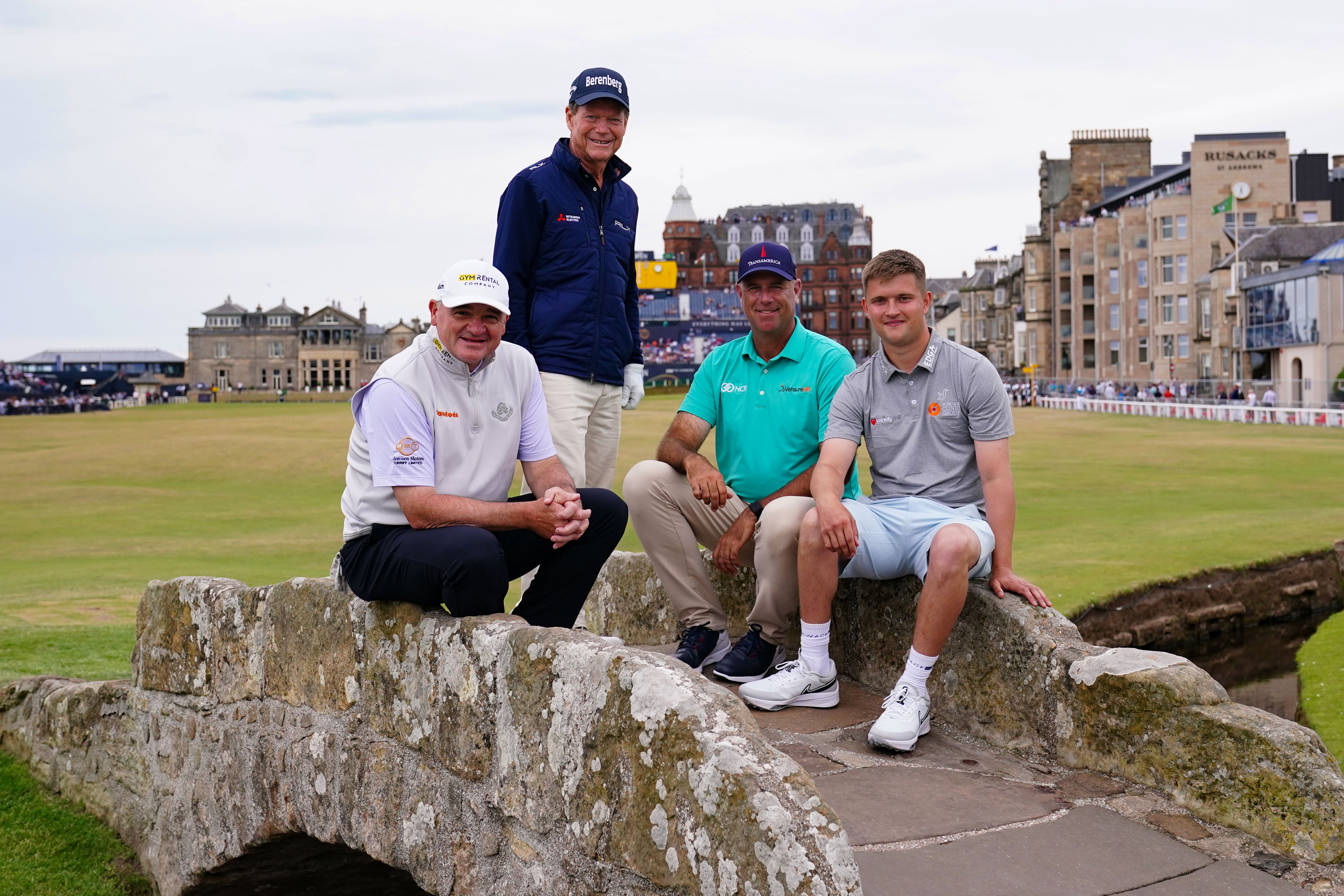 Kipp Popert (right) will be among 80 male and female players from 19 countries competing at Woburn from May 10-12 (Jane Barlow/PA)