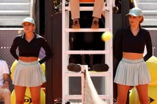 Madrid Open ‘ball girls’ outfits spark sexism row