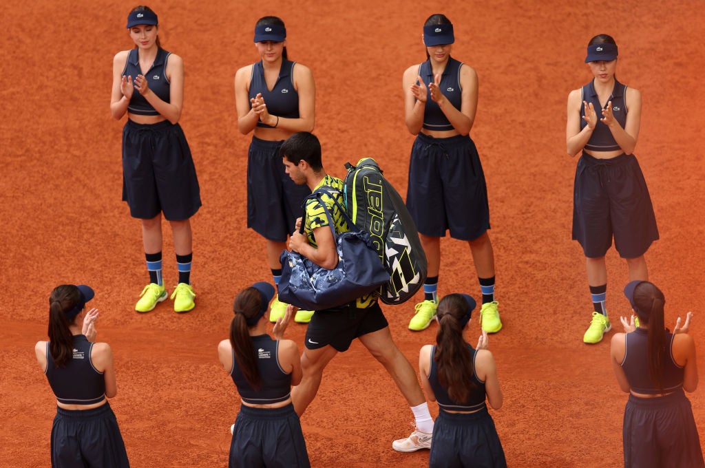 Male singles winner Carloz Alcaraz and women singles winner Aryna Sabalenka had wildly different birthday cakes