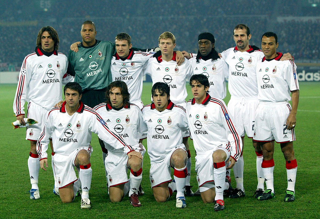 The great stars of Milan’s 2003 Champions League side