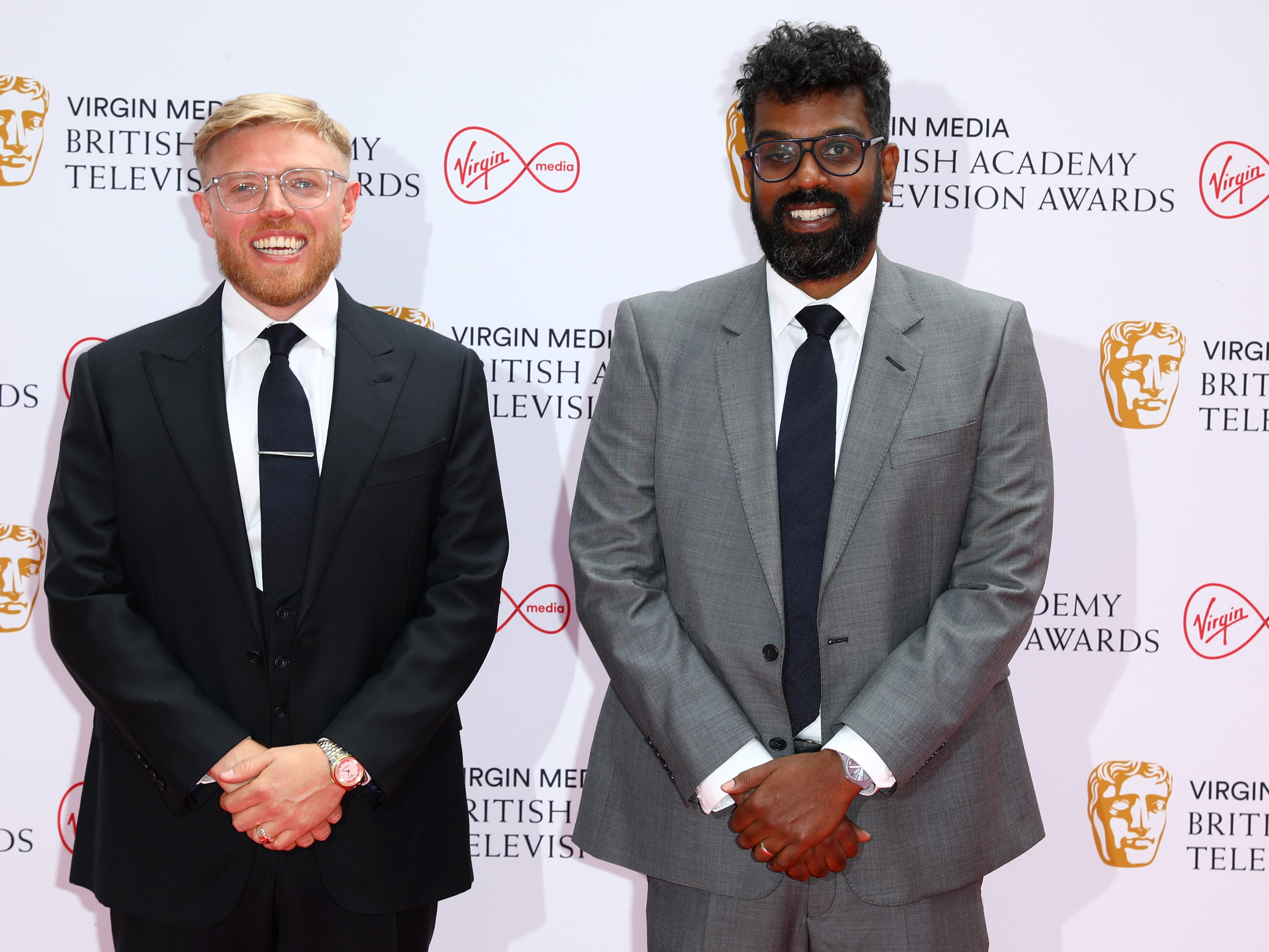 Rob Beckett and Romesh Ranganathan are hosting this year’s Bafta TV Awards