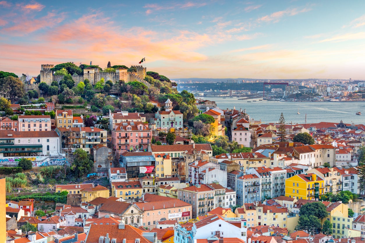 A view of Lisbon’s skyline