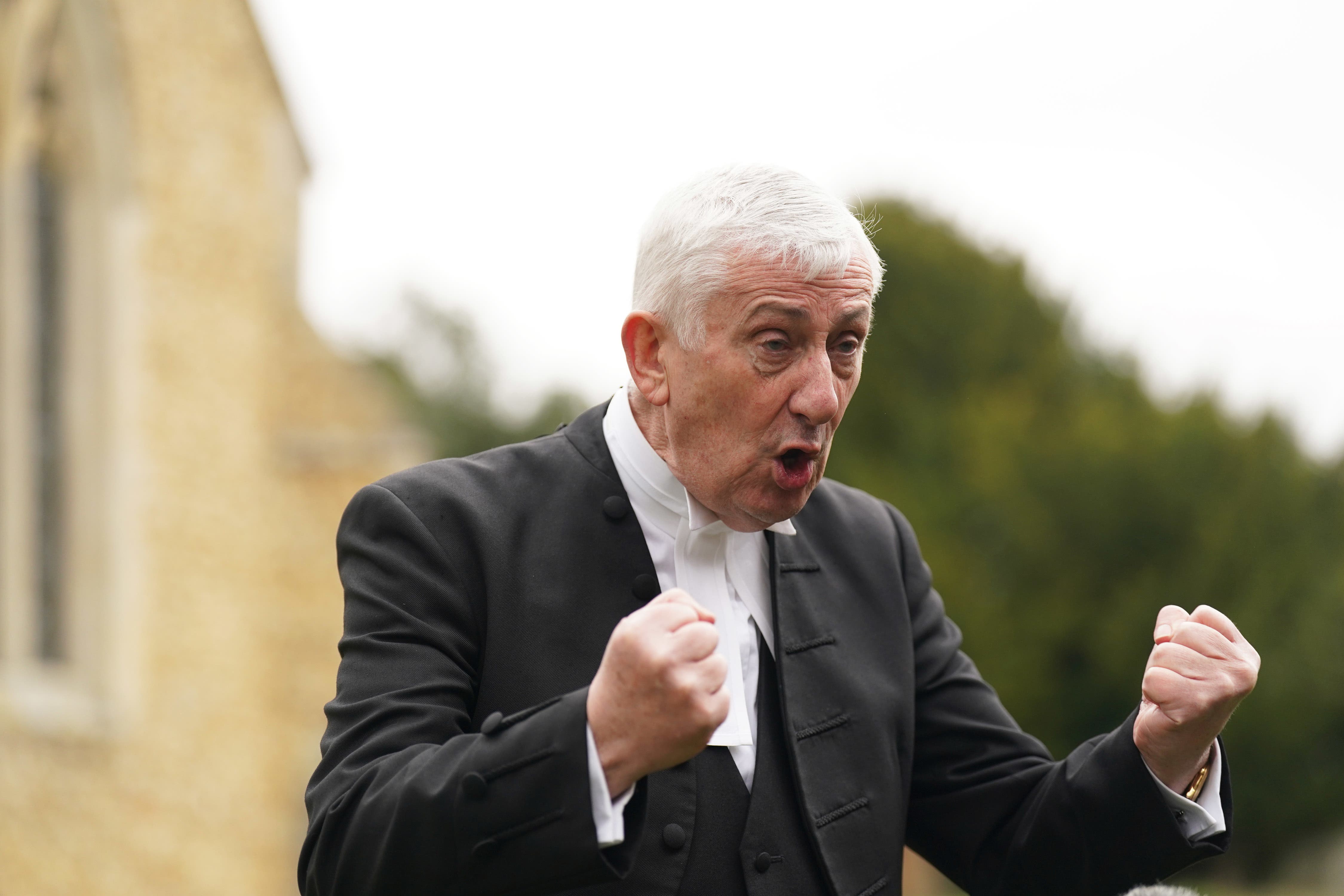 Speaker of the House of Commons Sir Lindsay Hoyle (Joe Giddens/PA)