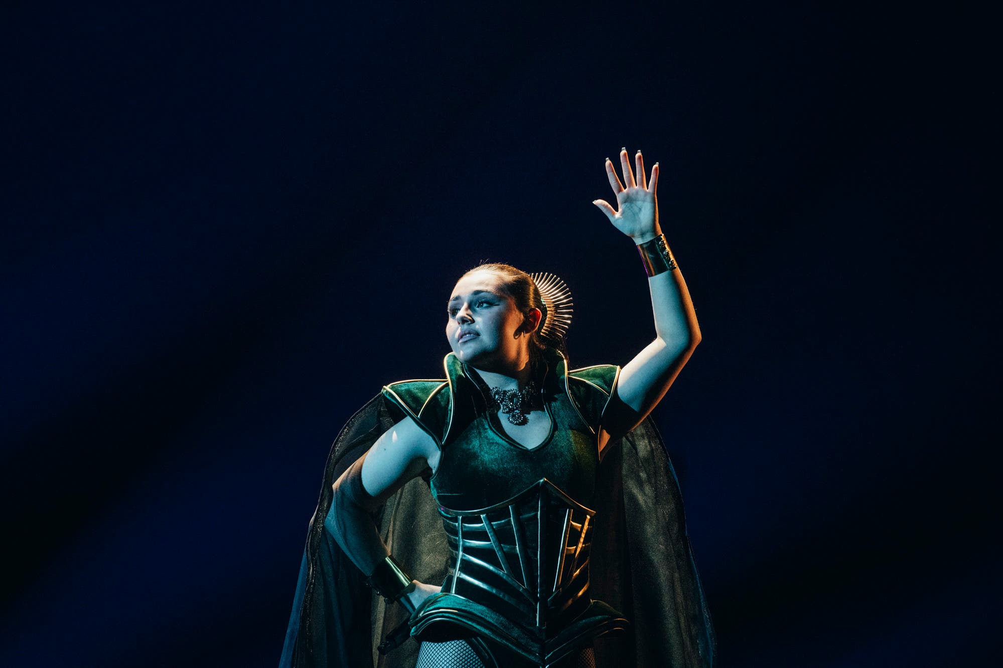 Alessandra performs Queen Of Kings for Norway (Sarah Louise Bennett/EBU/PA)