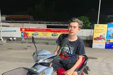 ‘Look at me in the eyes’: Heartbroken father of British boy confronts man who ‘confessed’ to his murder in Thailand