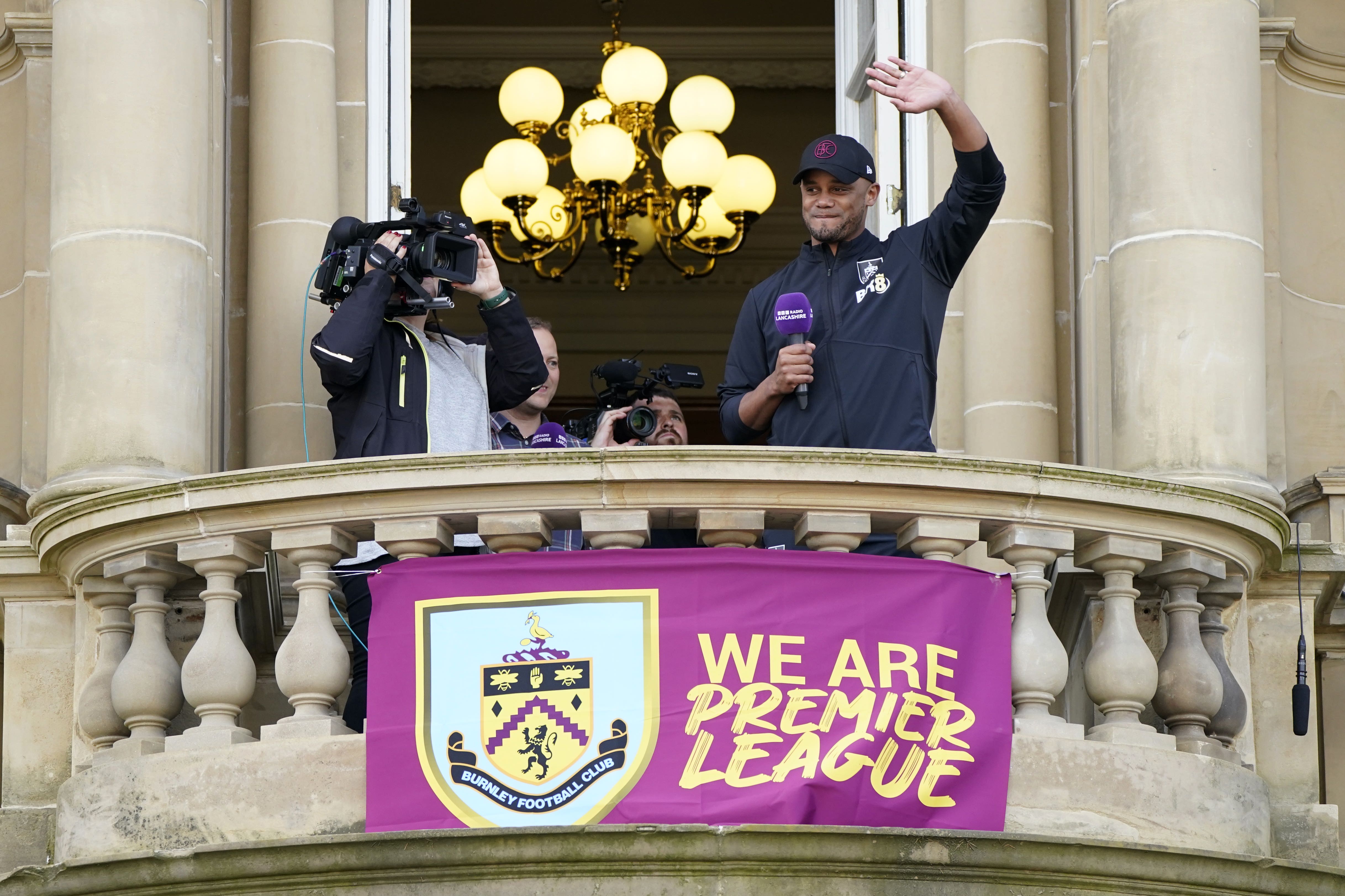 Vincent Kompany says Burnley must be ‘smart’ in the transfer market on the return to the top flight (Danny Lawson/PA)