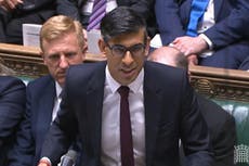 Rishi Sunak asked ‘how can you look your daughter in the eye’ over climate pledges