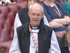 Archbishop of Canterbury attacks ‘morally unacceptable’ small boats bill