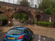 UK weather: Major incident as heavy rain causes flash flooding with more thunderstorms on the way