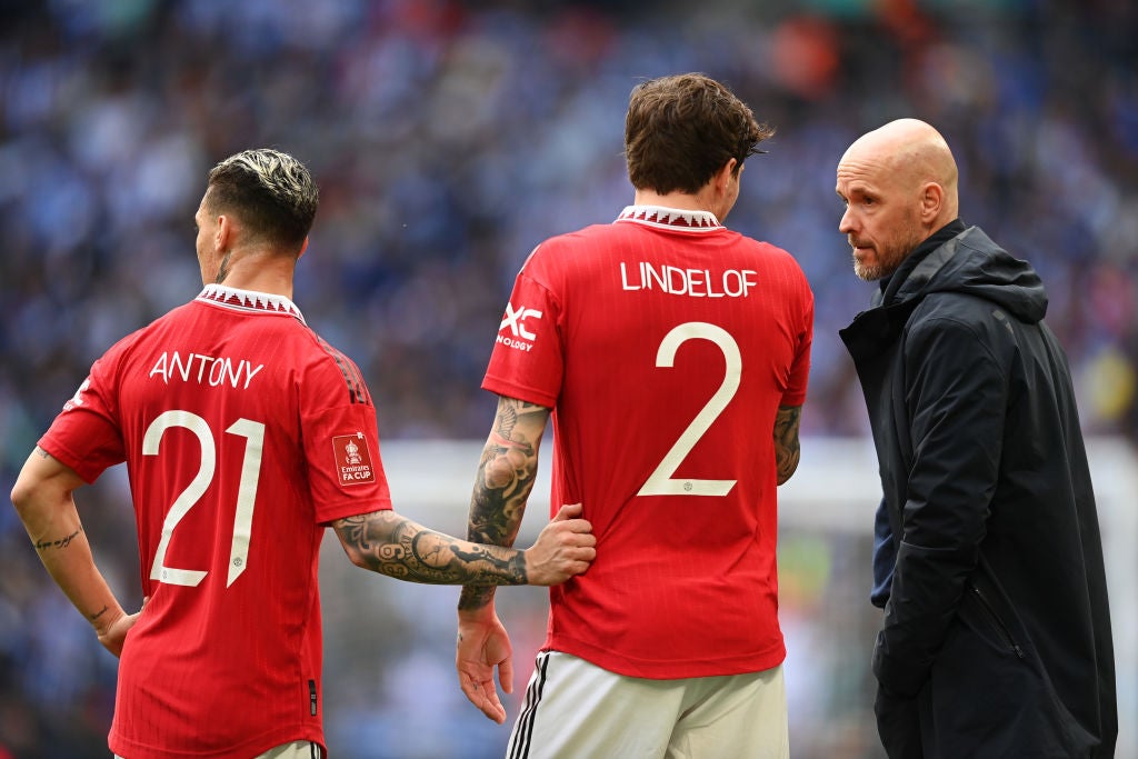 Ten Hag built a team with a new spine but it has been fractured and frayed