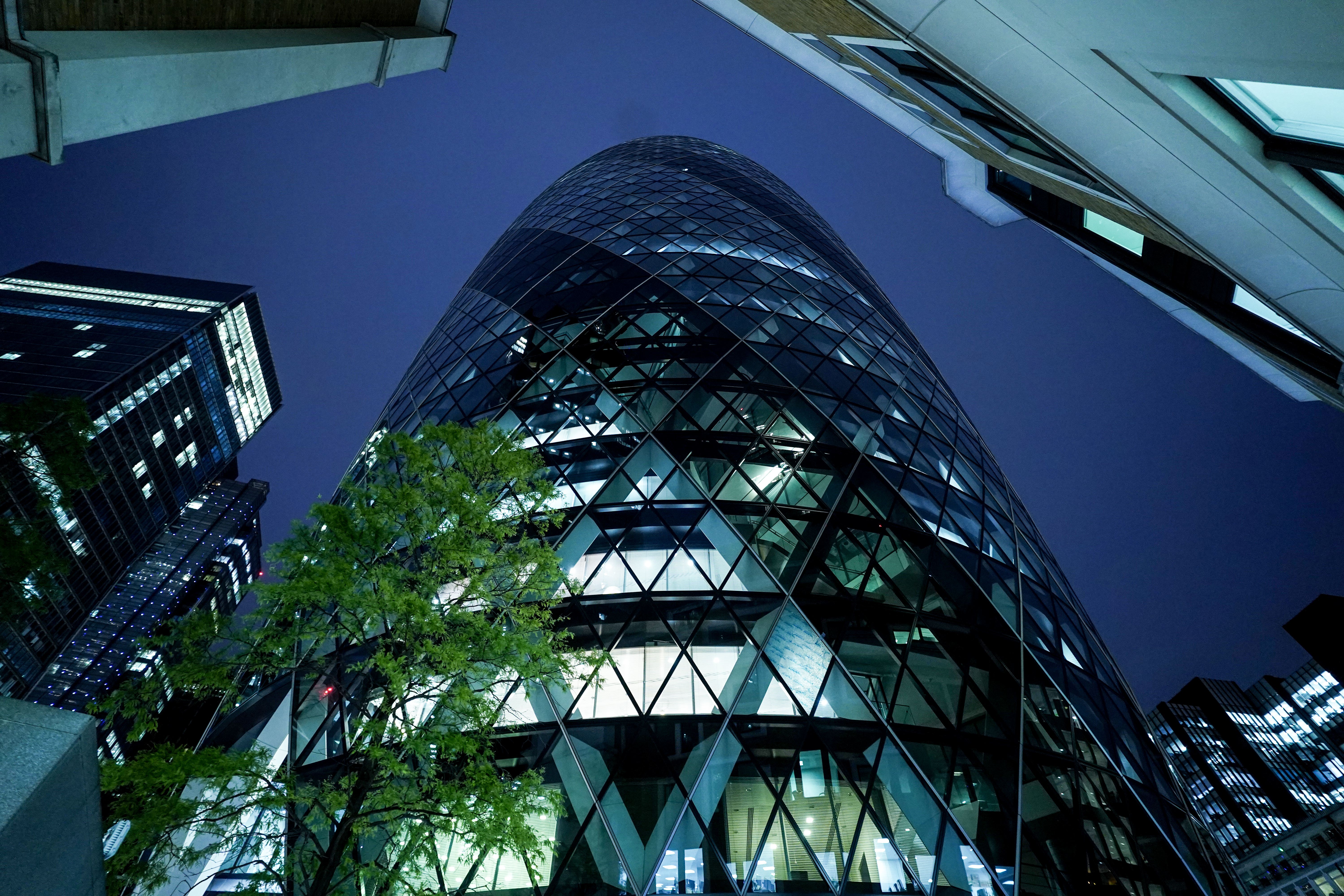 Shares fell in London on Wednesday. (Ian West/PA)