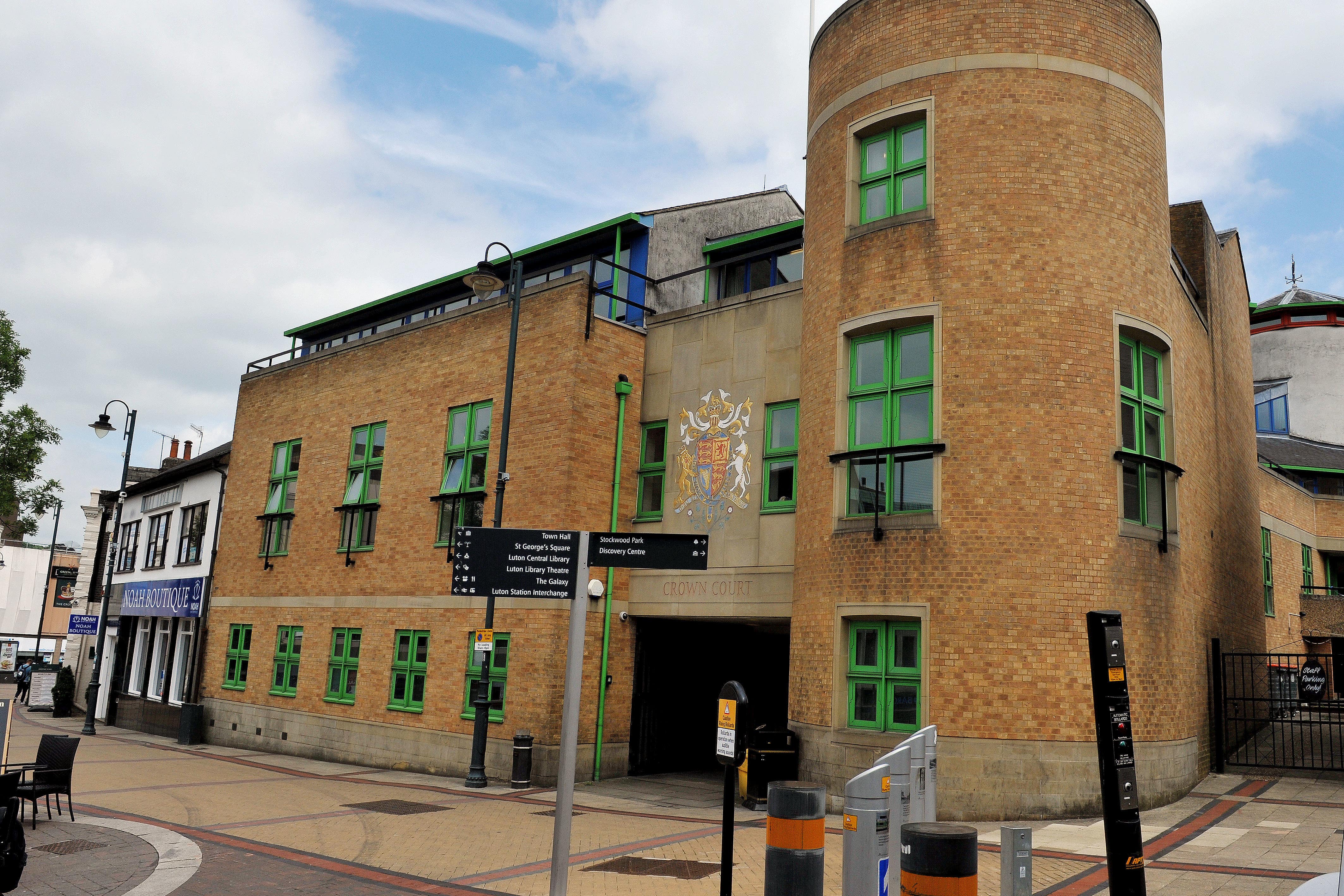 Luton Crown Court (Nick Ansell/PA)