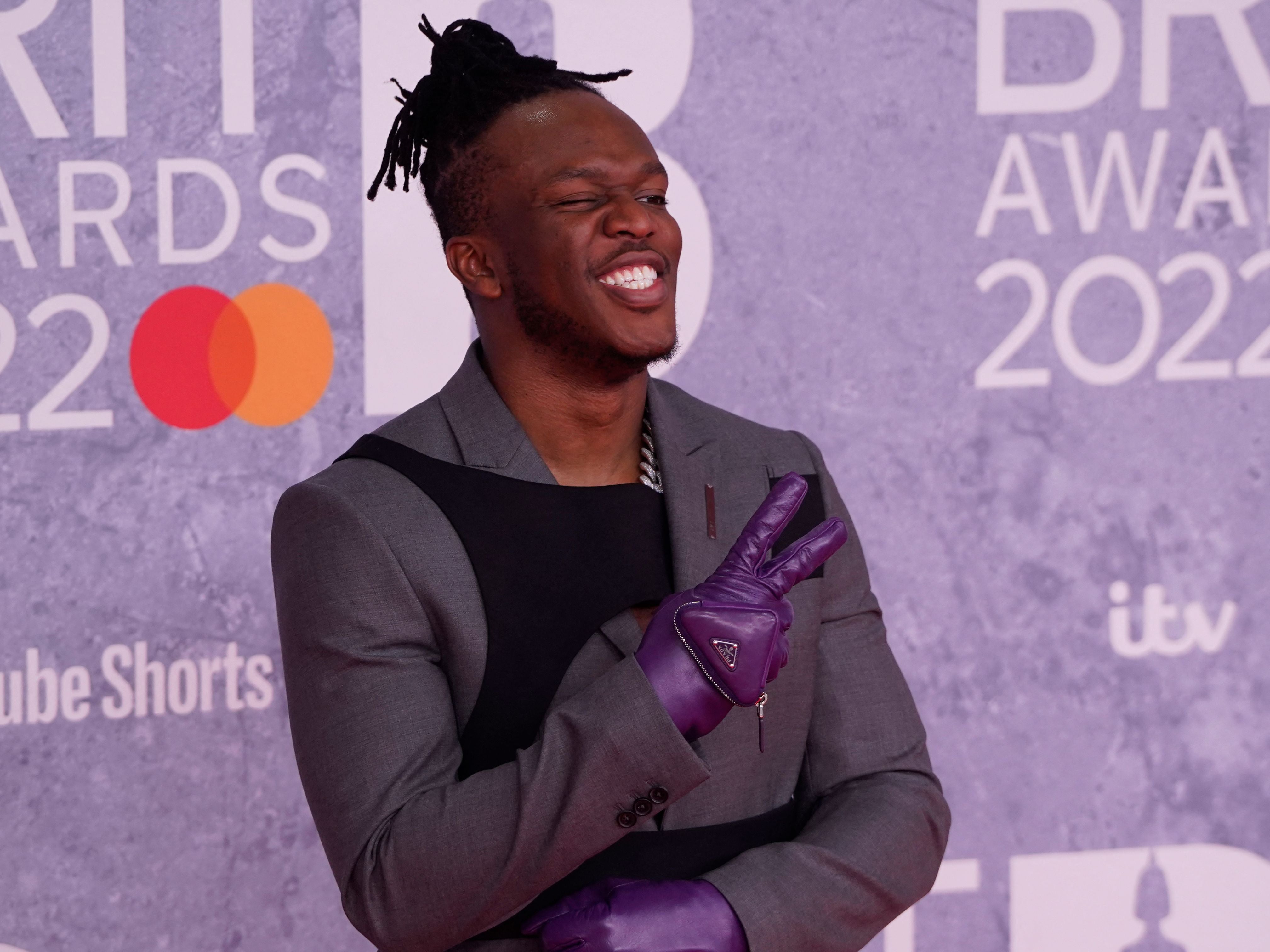 KSI at the 2022 BRIT Awards