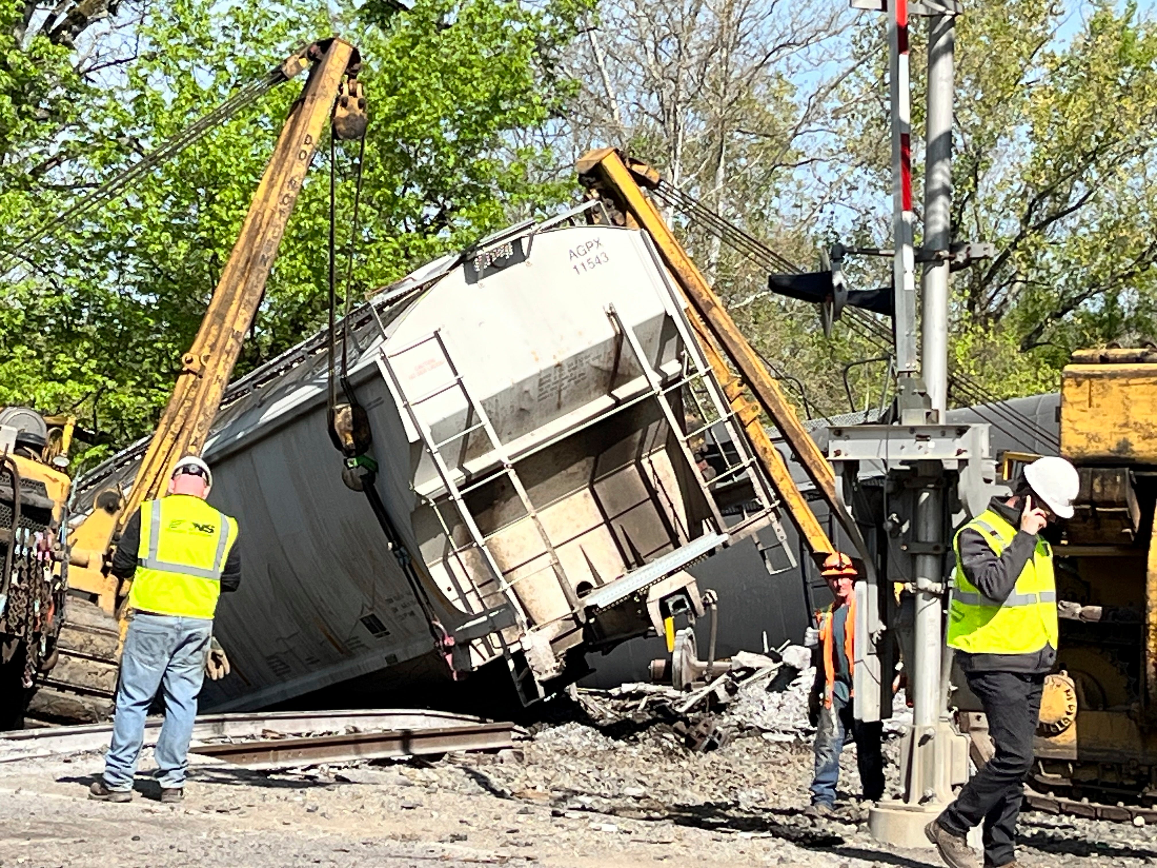 Train-Derailment Pennsylvania