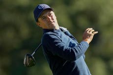 Jordan Spieth suffers injury in bid for grand slam as US PGA returns to Oak Hill