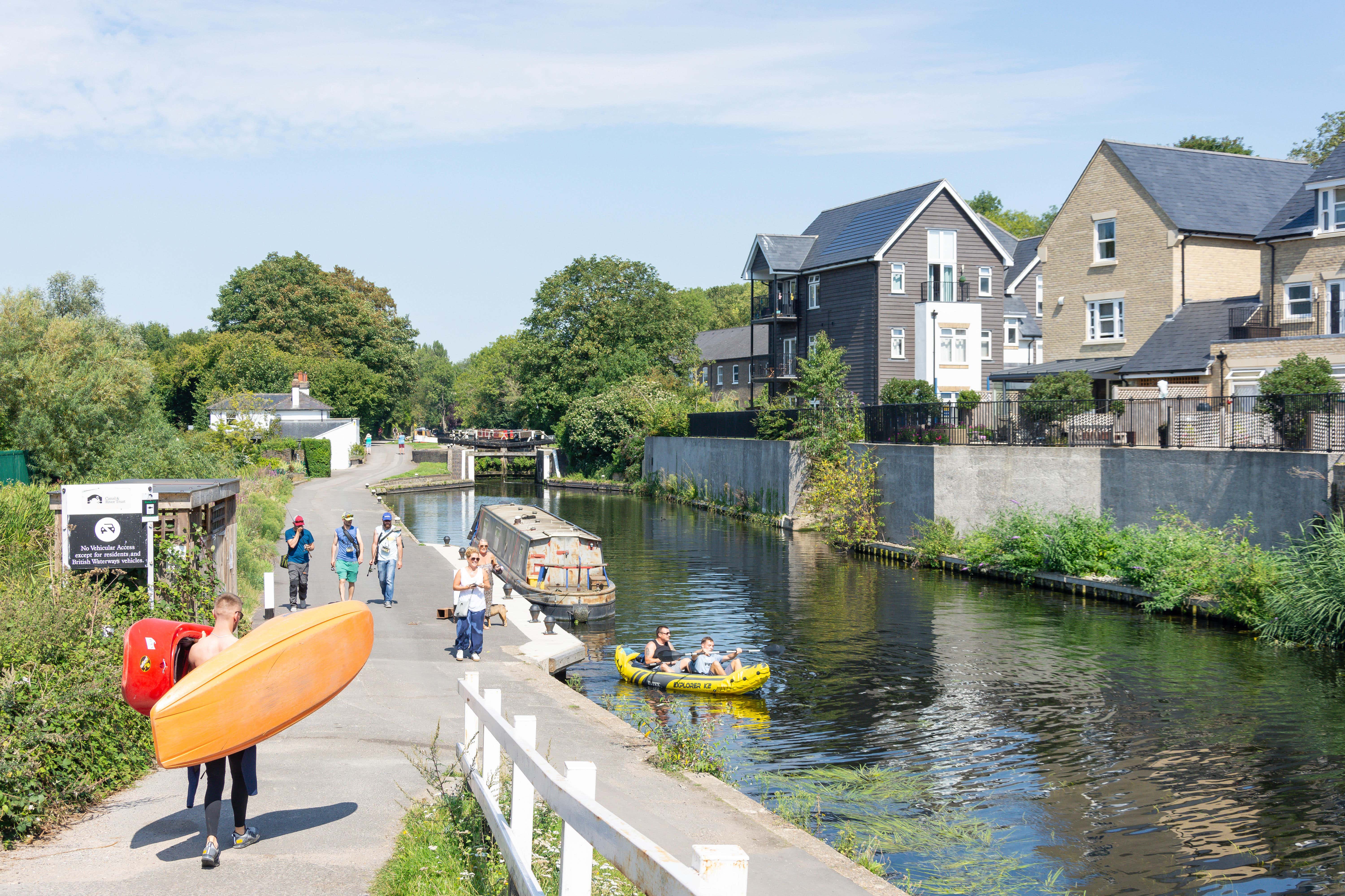 Hundreds of chemical pollutants, including toxic “forever chemicals” such as PFAS and PCBs, have been found in the River Colne, an extensive analysis has revealed (Greg Balfour Evans/Alamy/PA