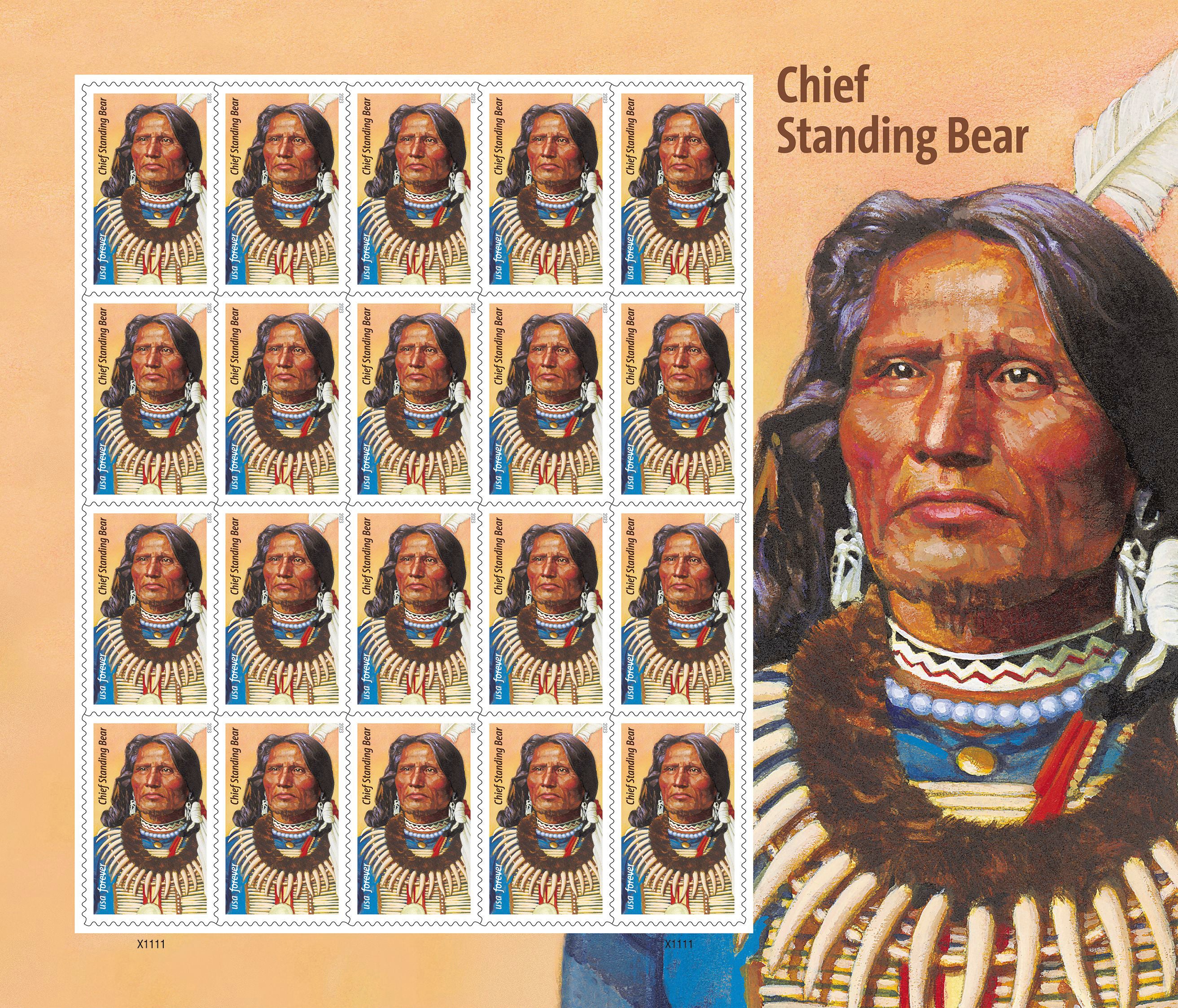 Chief Standing Bear Stamp