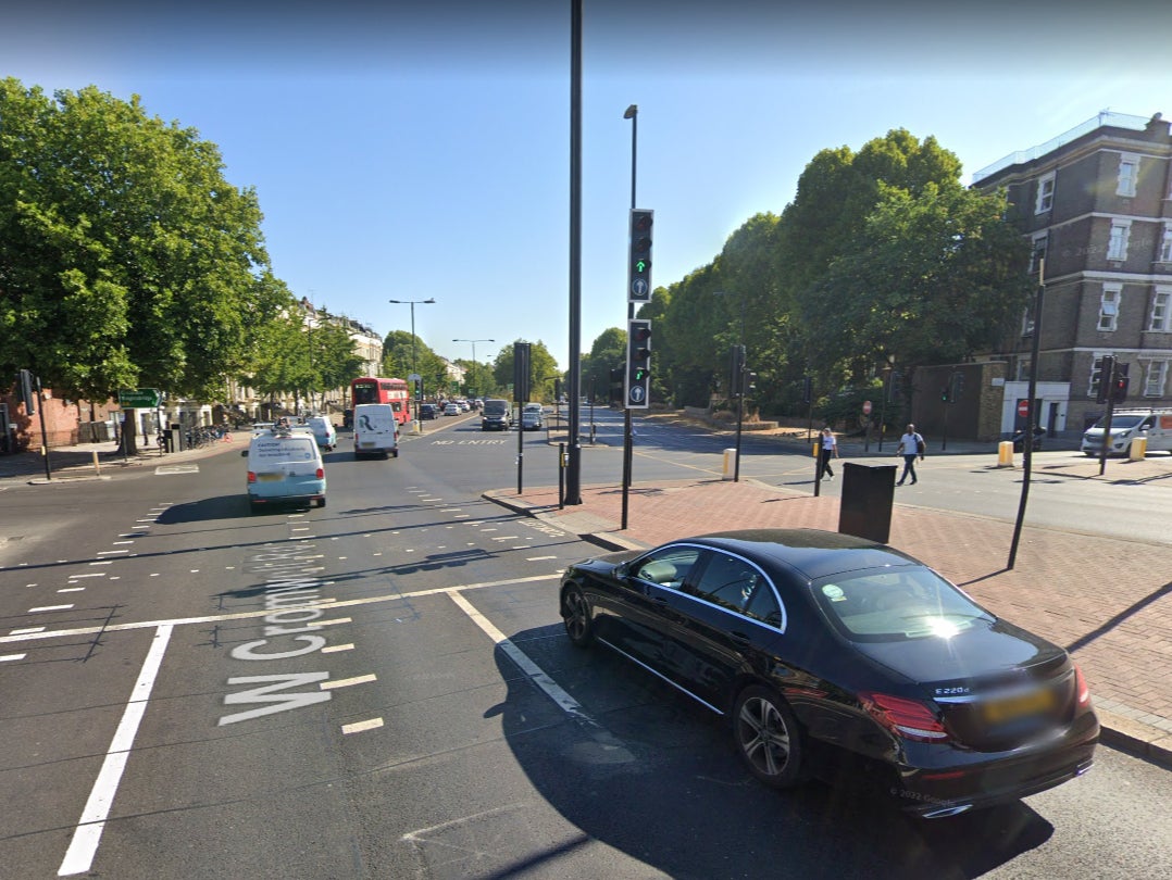 The accident happened in the Earls Court area (file photo)