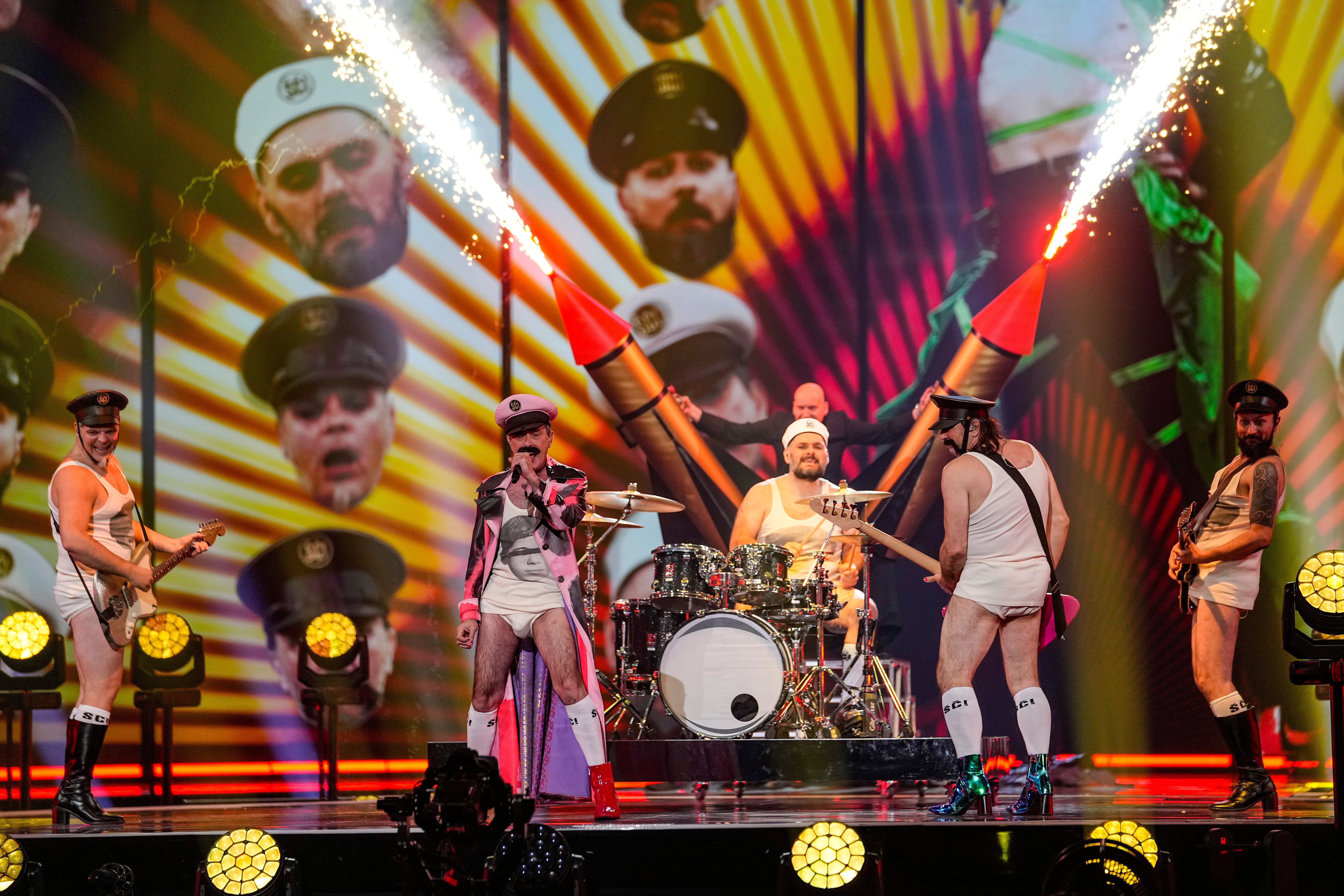 Britain Eurovision Song Contest Dress Rehearsal