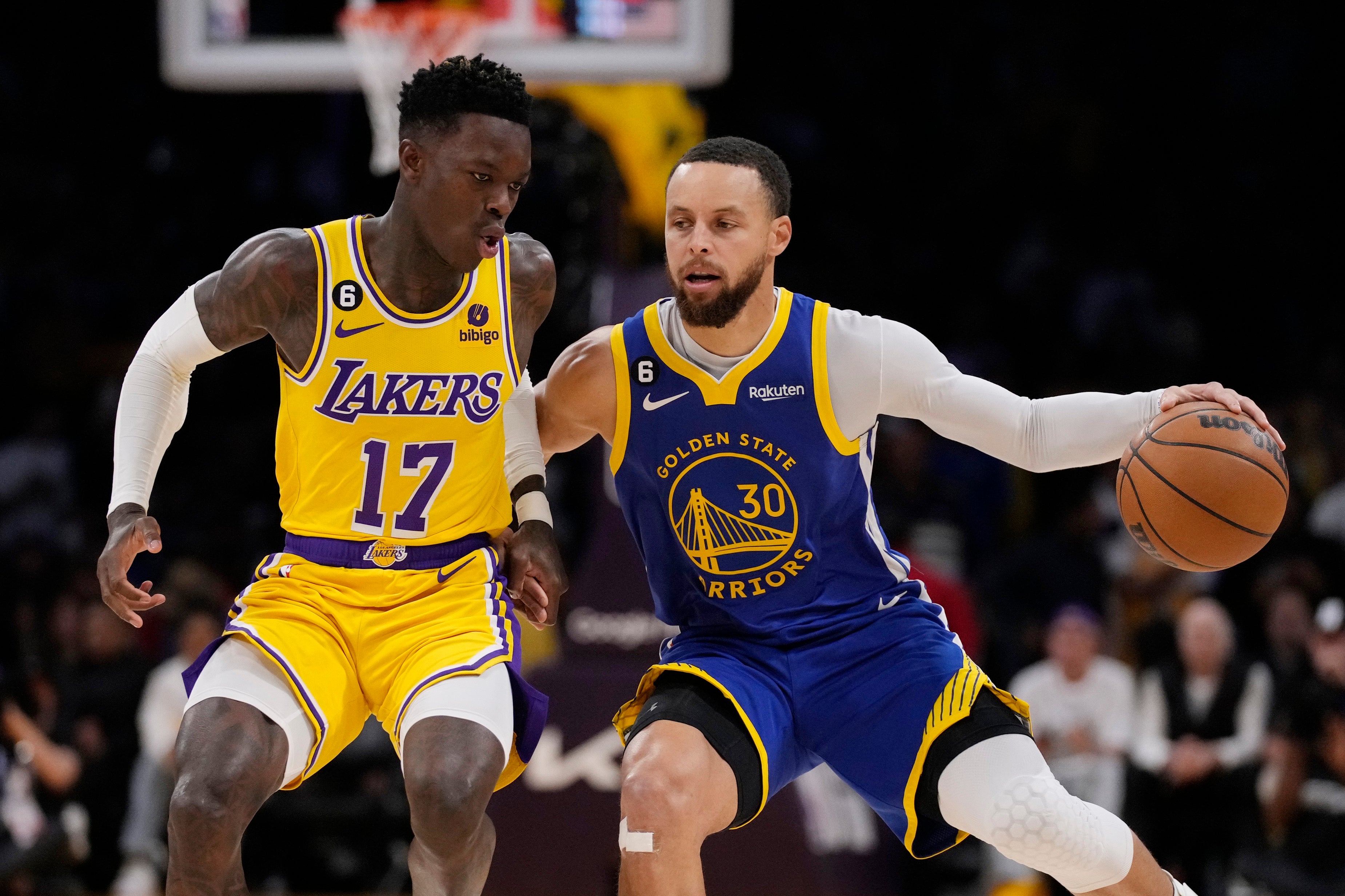 Warriors Lakers Basketball