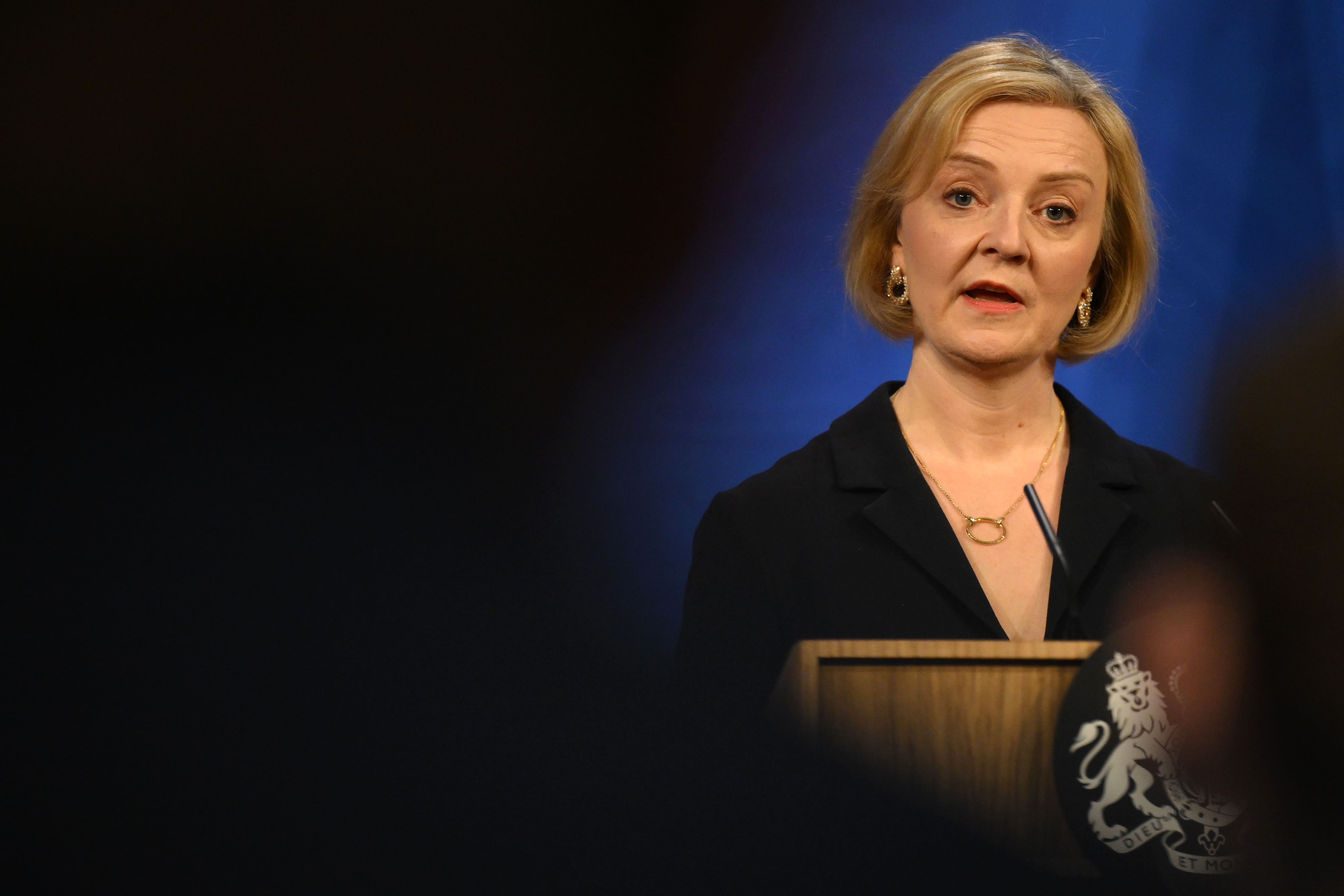 Former prime minister Liz Truss (Daniel Leal/PA)