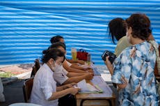 Thailand elections: Millions vote in crucial poll that could unseat military generals