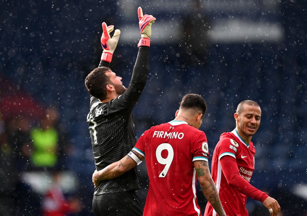 Alisson dedicated his dramatic goal to his late father