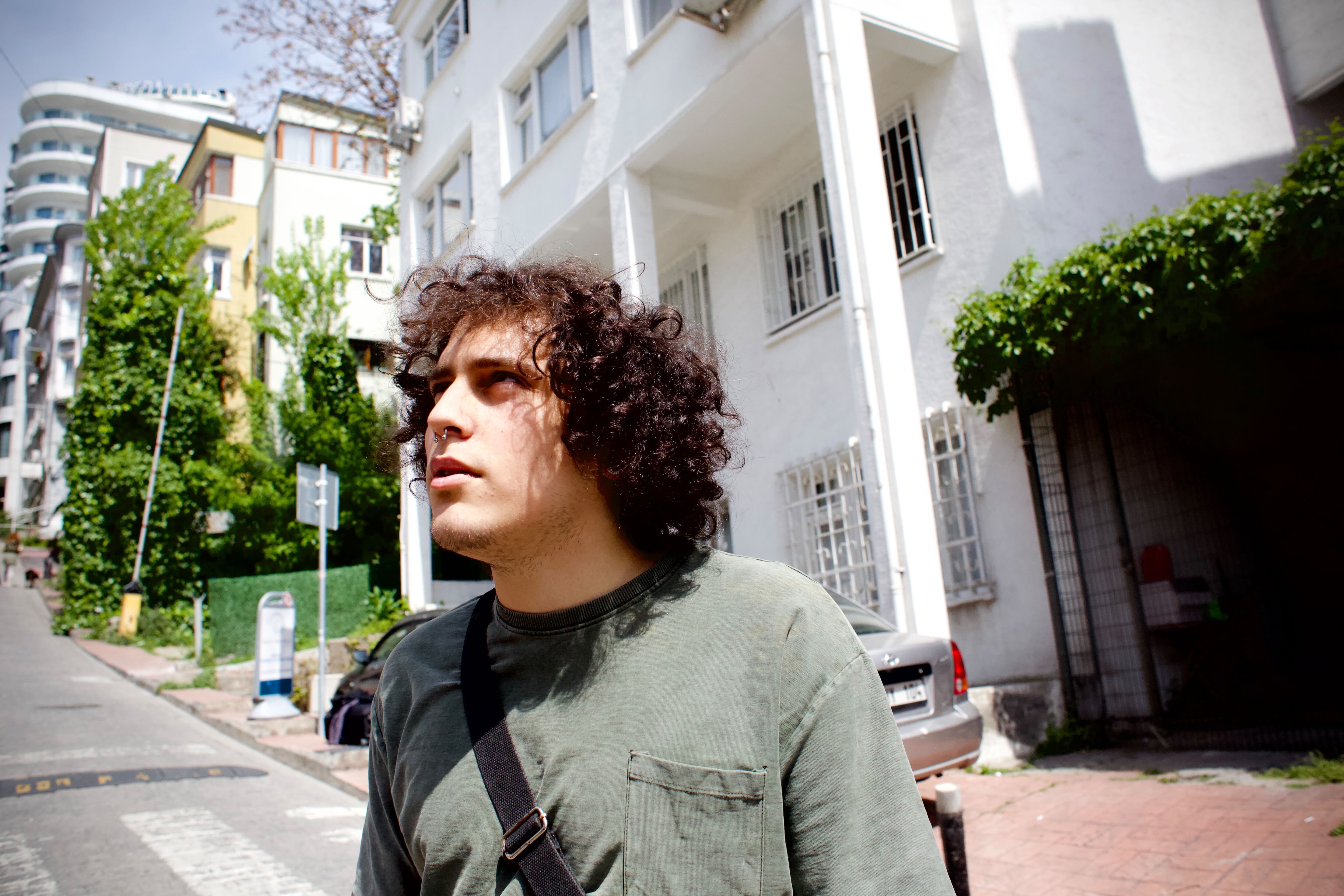 Idris Sinan, 18, voted for the opposition in his first-ever election