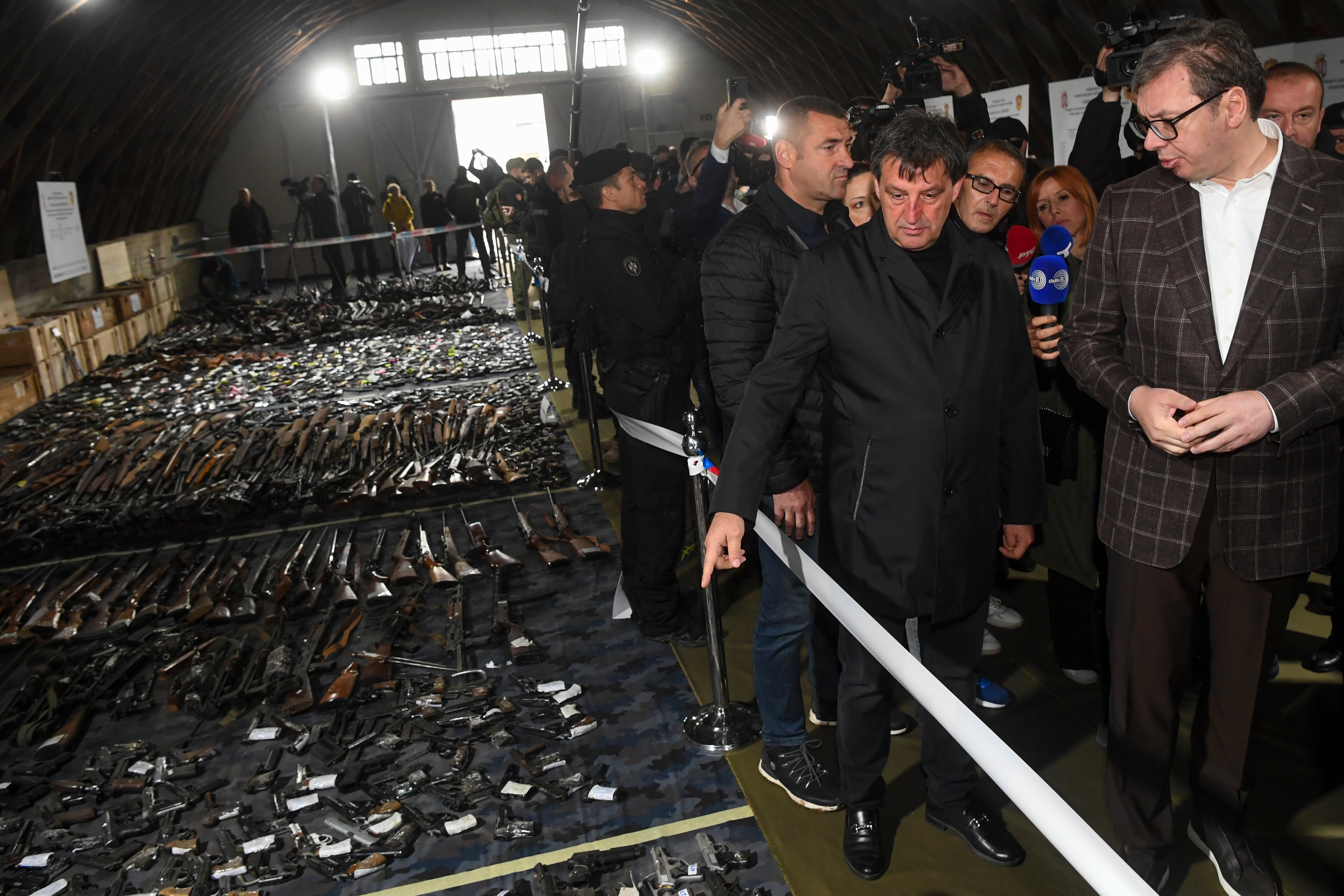 Serbia Shootings Guns